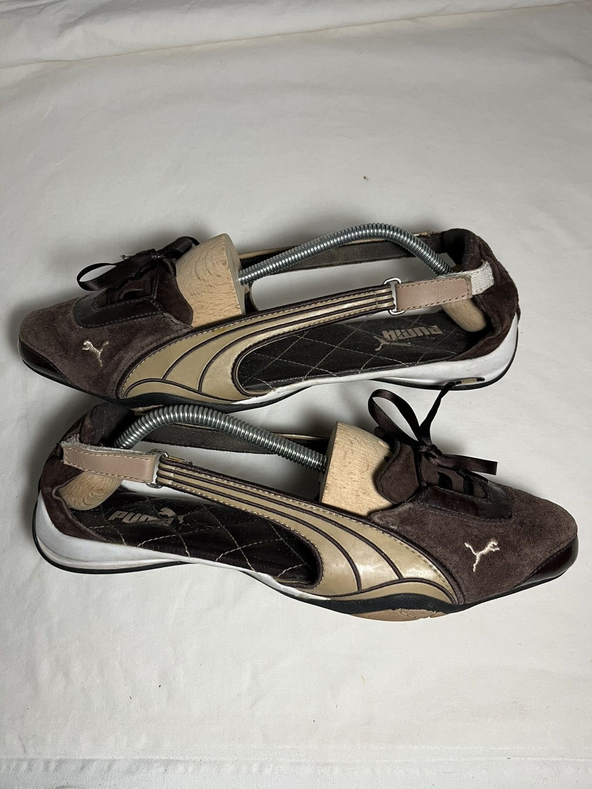 Puma Puma Yutori Fuyu Archive shoe 8.5 Suede Brwn SlipOn 2007 
