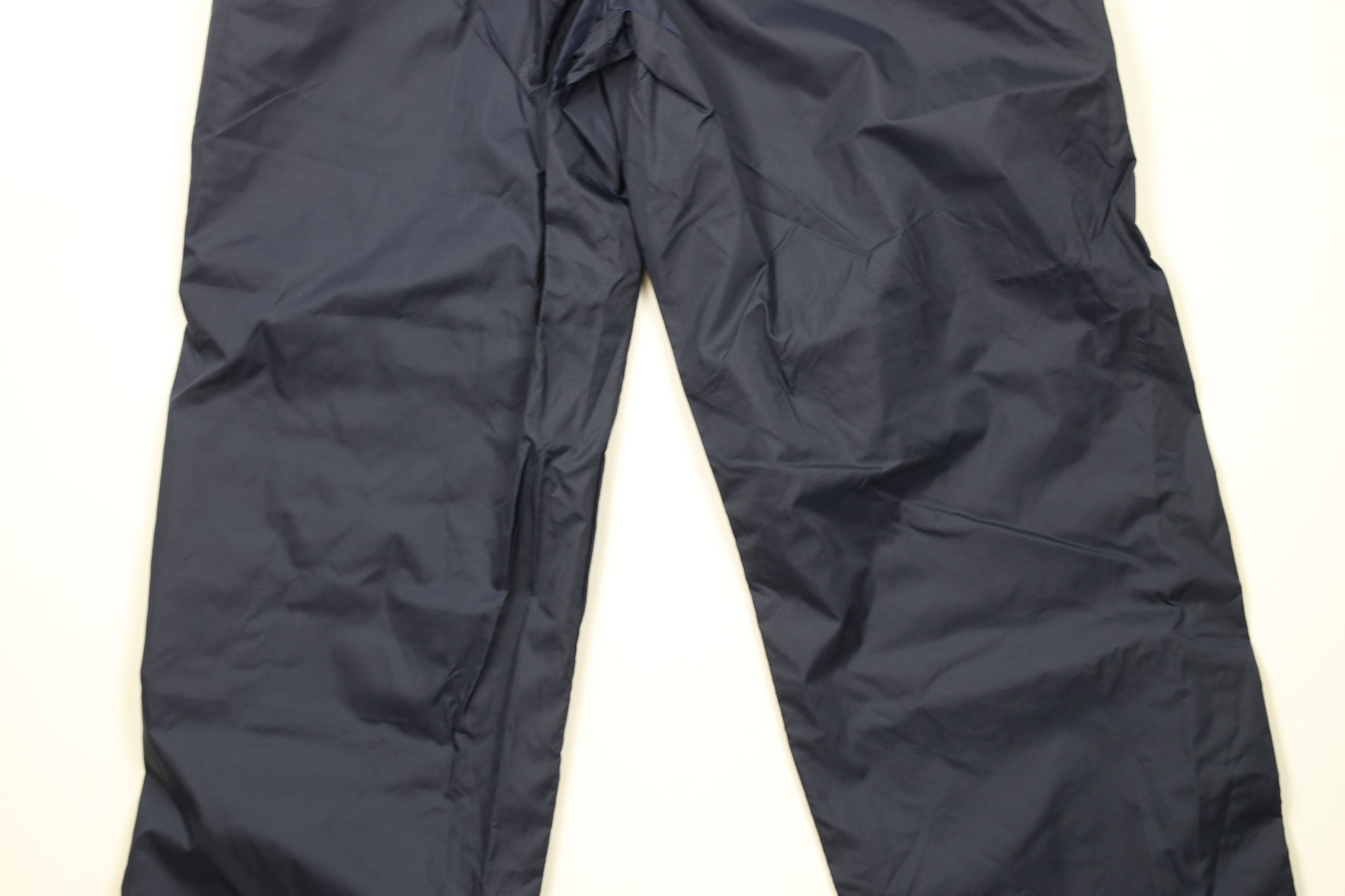 Nike × Vintage Vintage 90s Y2K Nike Mini Swoosh Wide Leg Windbreaker Pants Size US 34 / EU 50 - 11 Thumbnail