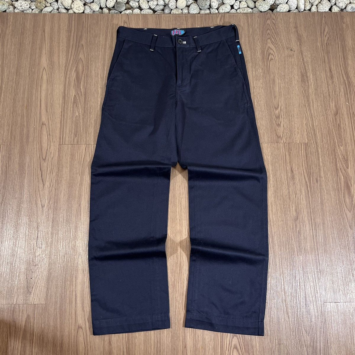 R.Newbold RAD (R.Newbold) Navy Work Trousers – Regular Straight Fit Size US 31 - 1 Thumbnail