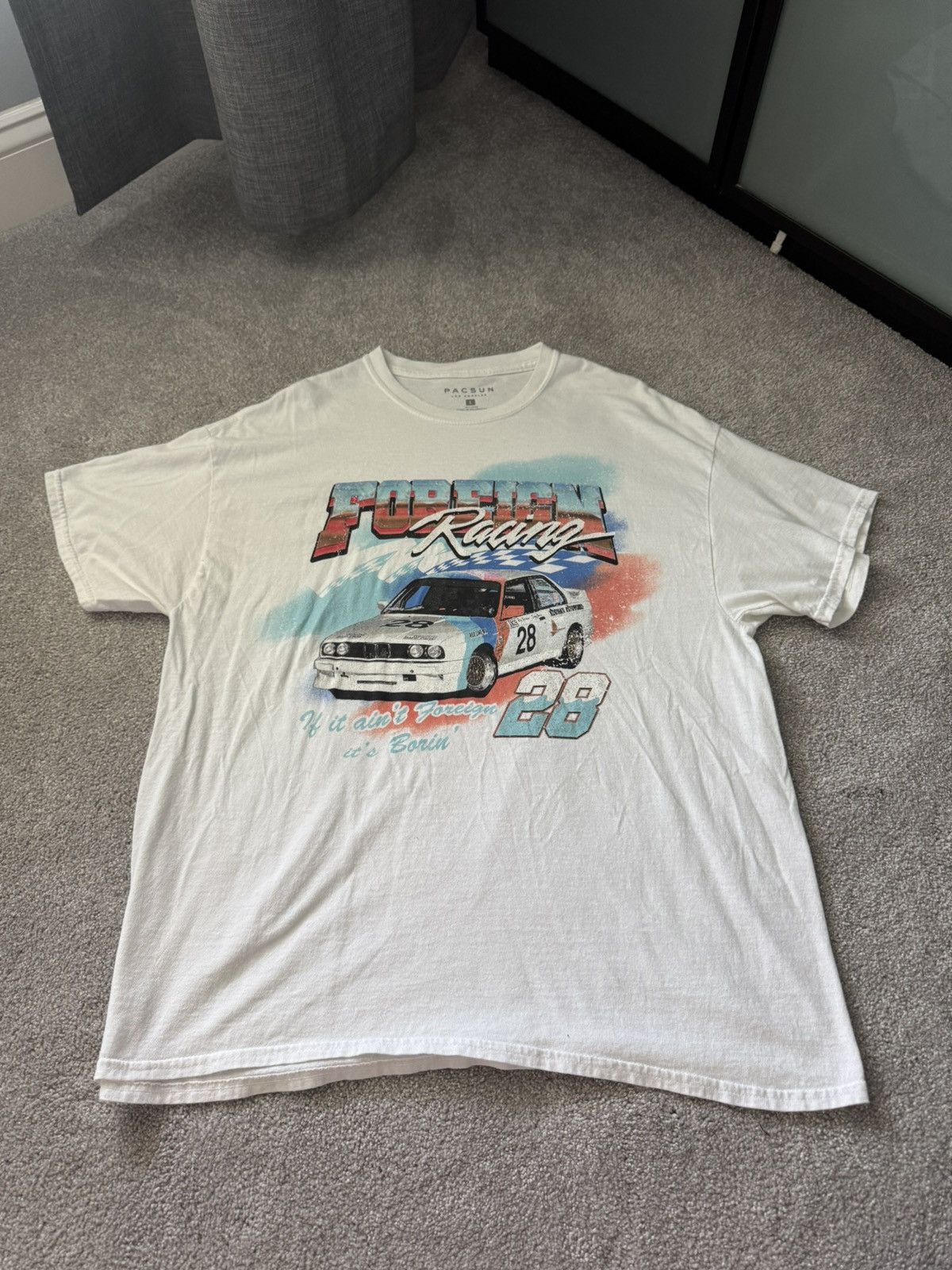 Pacsun Pacsun Racing Tee Size US L / EU 52-54 / 3 - 1 Thumbnail