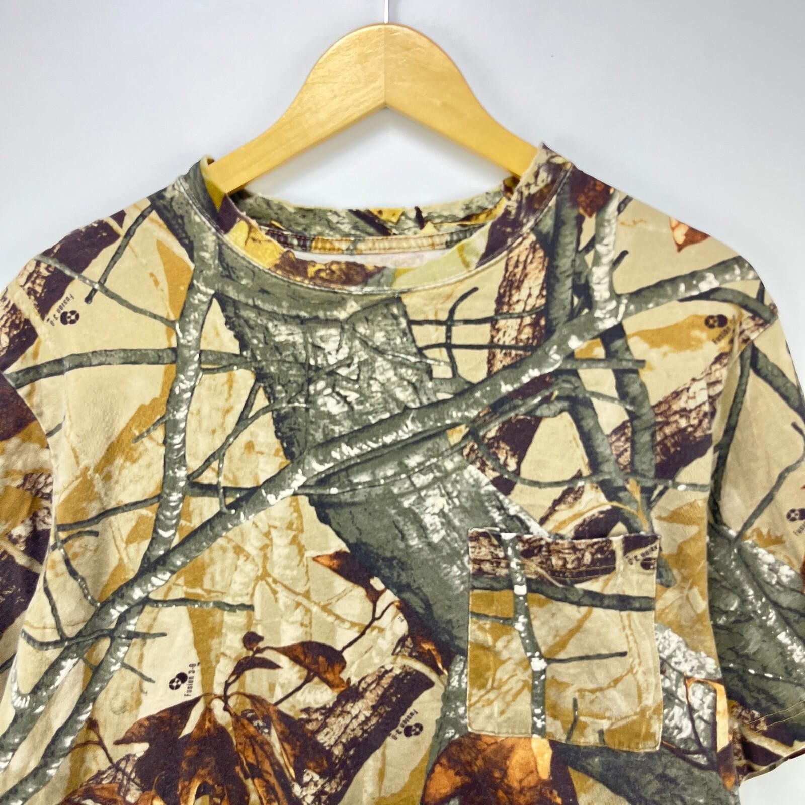 Vintage Vintage Y2K Real Tree Camo T-Shirt Large Size US L / EU 52-54 / 3 - 3 Thumbnail