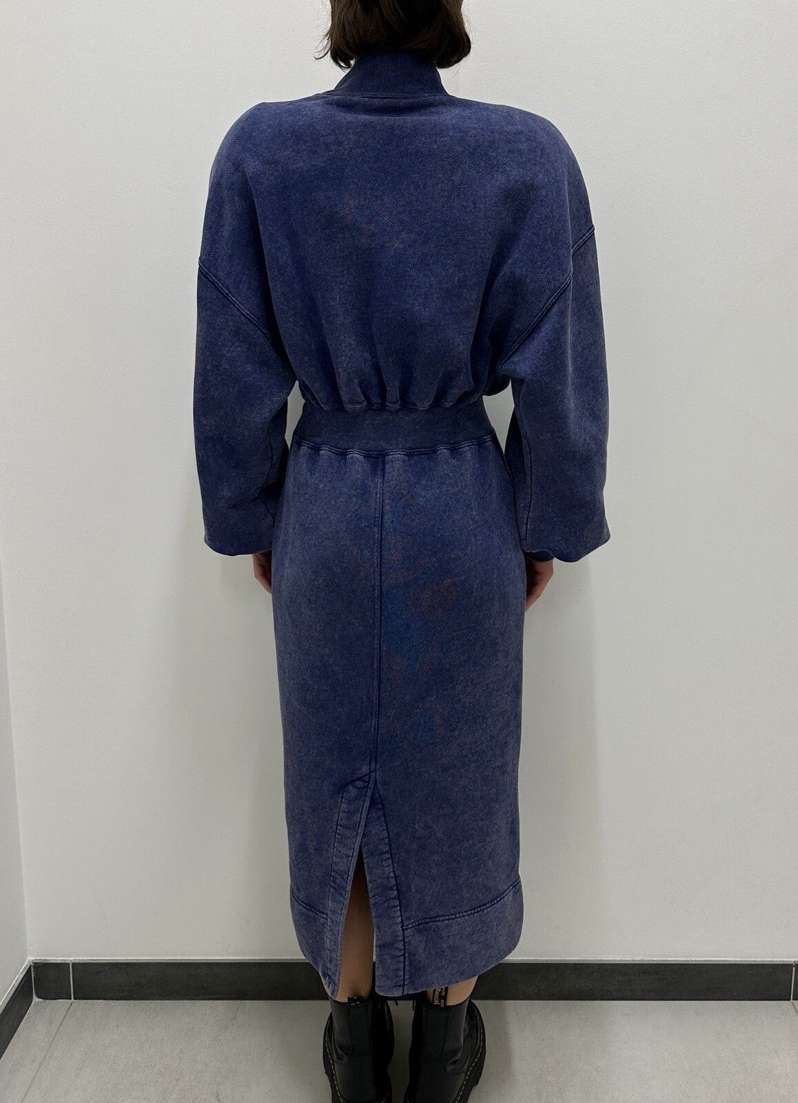 Moschino Moschino Jeans Knitted Jumper Cotton Dress Logo-patch Size M / US 6-8 / IT 42-44 - 6 Thumbnail