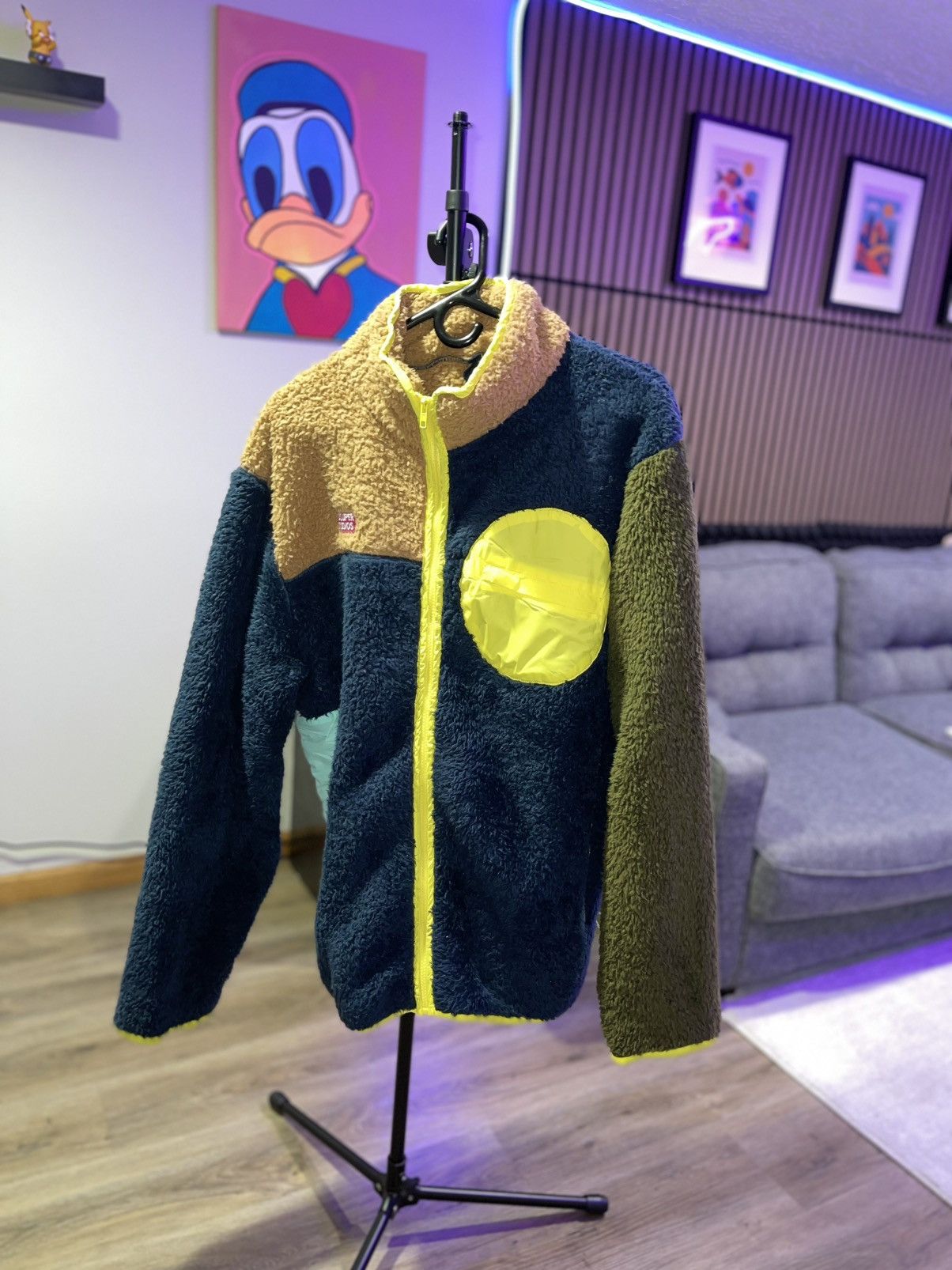 KidSuper Adventure colour-blocked fleece jacket Size US M / EU 48-50 / 2 - 1 Thumbnail