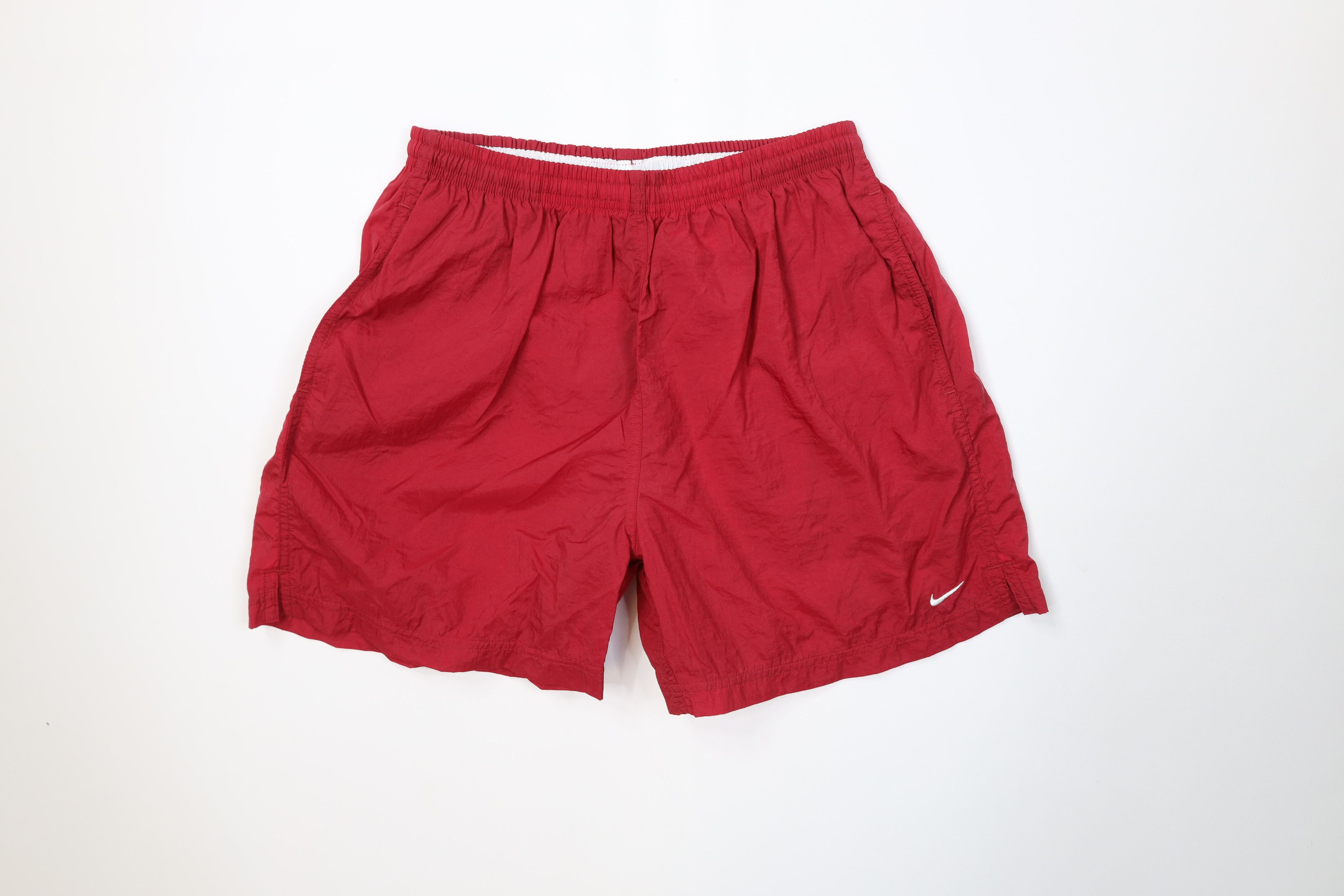 Nike Vintage 90s Y2K Nike Scott Mini Swoosh Running Soccer Short Size US 32 / EU 48 - 1 Thumbnail