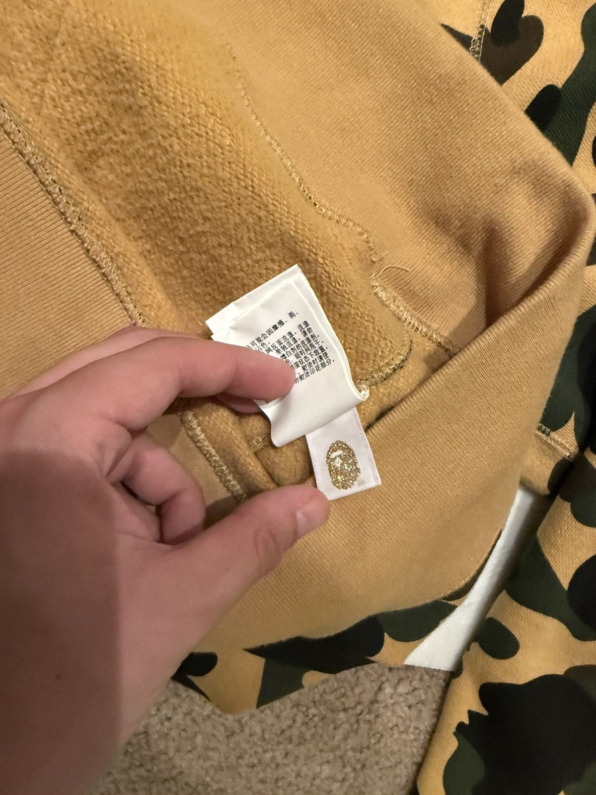 Anti Social Social Club × Bape BAPE X ASSC 1st CAMO RARE HOODIE WORN 2x Size US XL / EU 56 / 4 - 11 Thumbnail