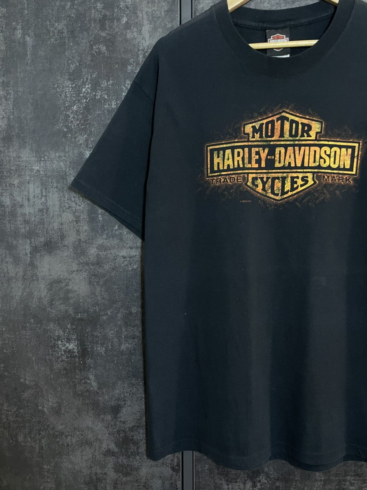 Harley Davidson Vintage Harley Davidson Big Logo Flame T-shirt 3d Emblem 90s Size US L / EU 52-54 / 3 - 4 Thumbnail
