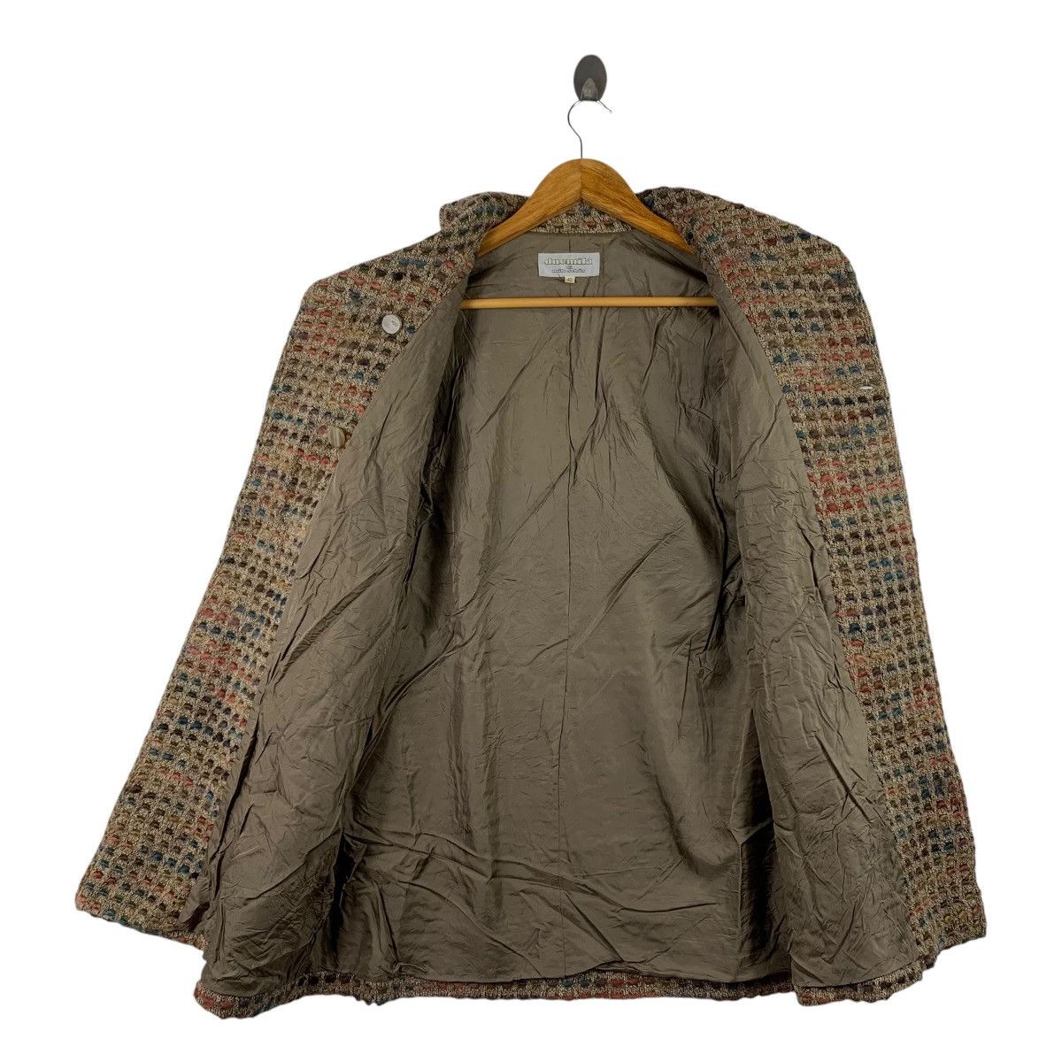 Mila Schon DUEMILA By MILA SCHON Sports Italian Designer Check Coat Size US M / EU 48-50 / 2 - 2 Thumbnail