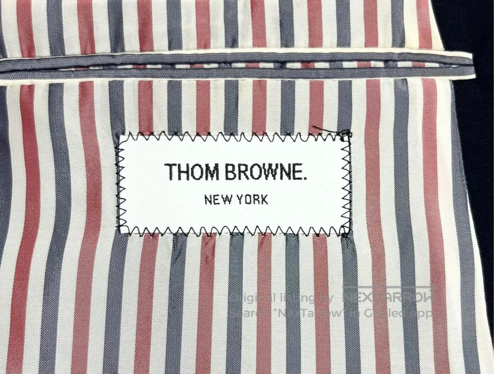 Thom Browne thom browne navy blazer with anchor gold buttons. Size US S / EU 44-46 / 1 - 5 Thumbnail