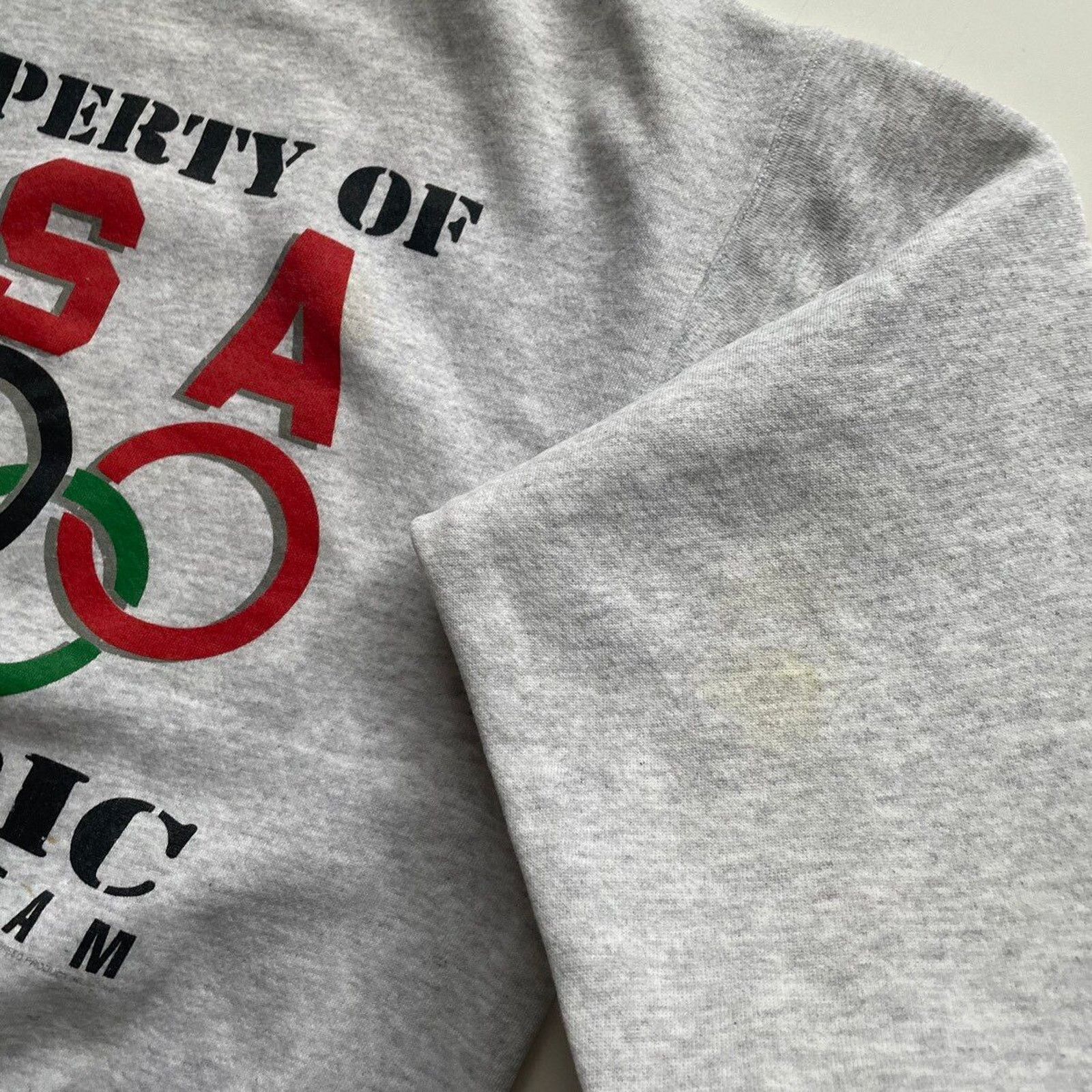 Hanes Vintage 90s USA Olympic Training Team Crewneck XXL Rare Size US XL / EU 56 / 4 - 4 Thumbnail
