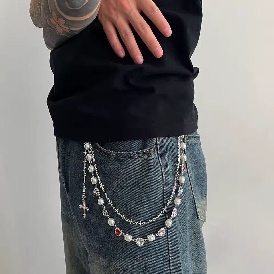 Japanese Brand Y2K Belt Chain Size ONE SIZE - 4 Thumbnail