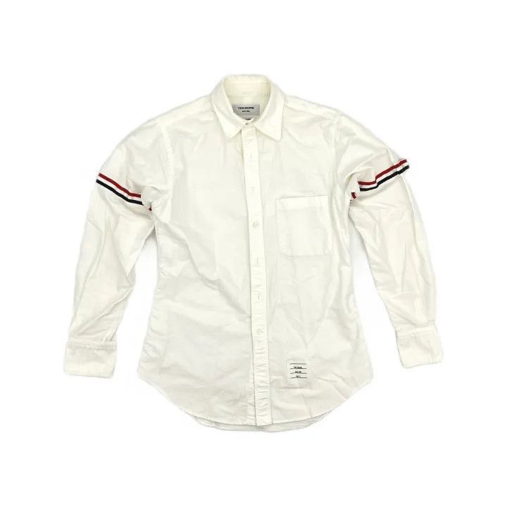 Thom Browne Thom Browne Classic Long Sleeve Shirt for Men -2507 Size US M / EU 48-50 / 2 - 8 Thumbnail