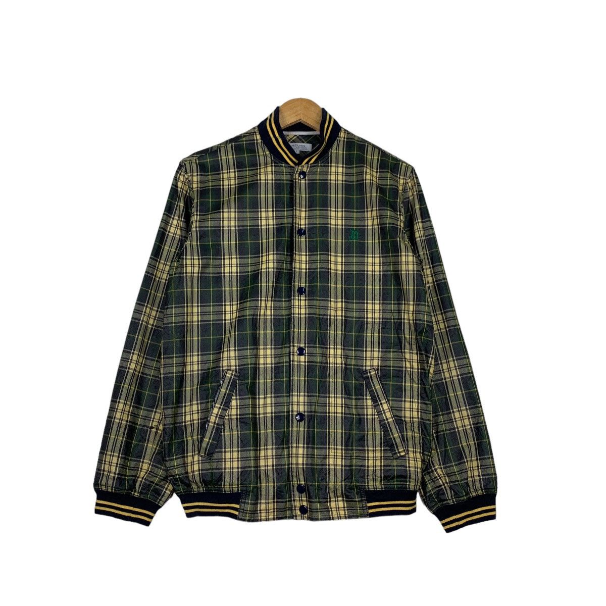 Japanese Brand THE DURFFER of St George Checked Coach Jacket #1095-C50 Size US L / EU 52-54 / 3 - 1 Thumbnail