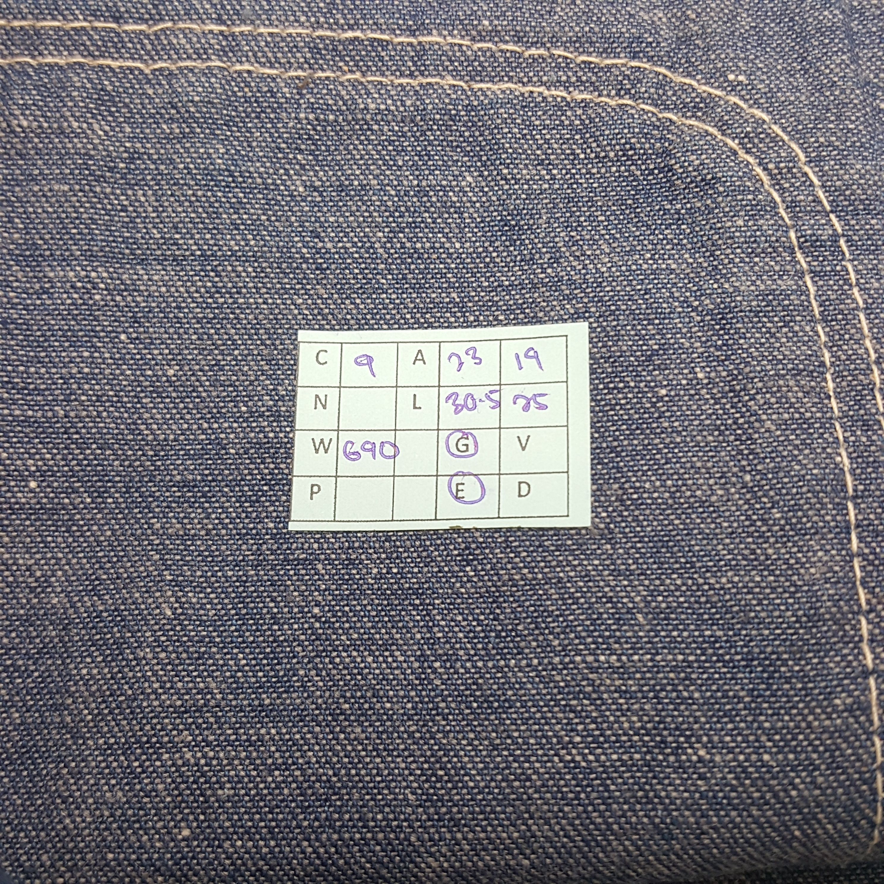 Japanese Brand Vintage Japanese Brand Denim Button Up Jacket Size US L / EU 52-54 / 3 - 8 Thumbnail