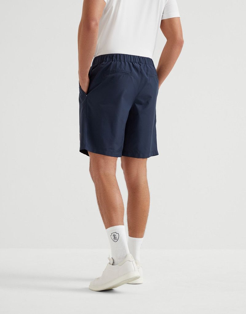 Brunello Cucinelli o1la1rc1a0326 Bermuda Shorts in Blue Size US 30 / EU 46 - 2 Thumbnail