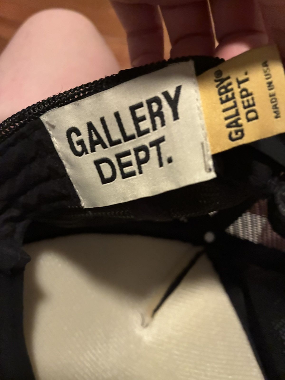 Gallery Dept. 2022 Gallery Dept. Fucked Up Trucker Hat 'Black' Size ONE SIZE - 3 Thumbnail