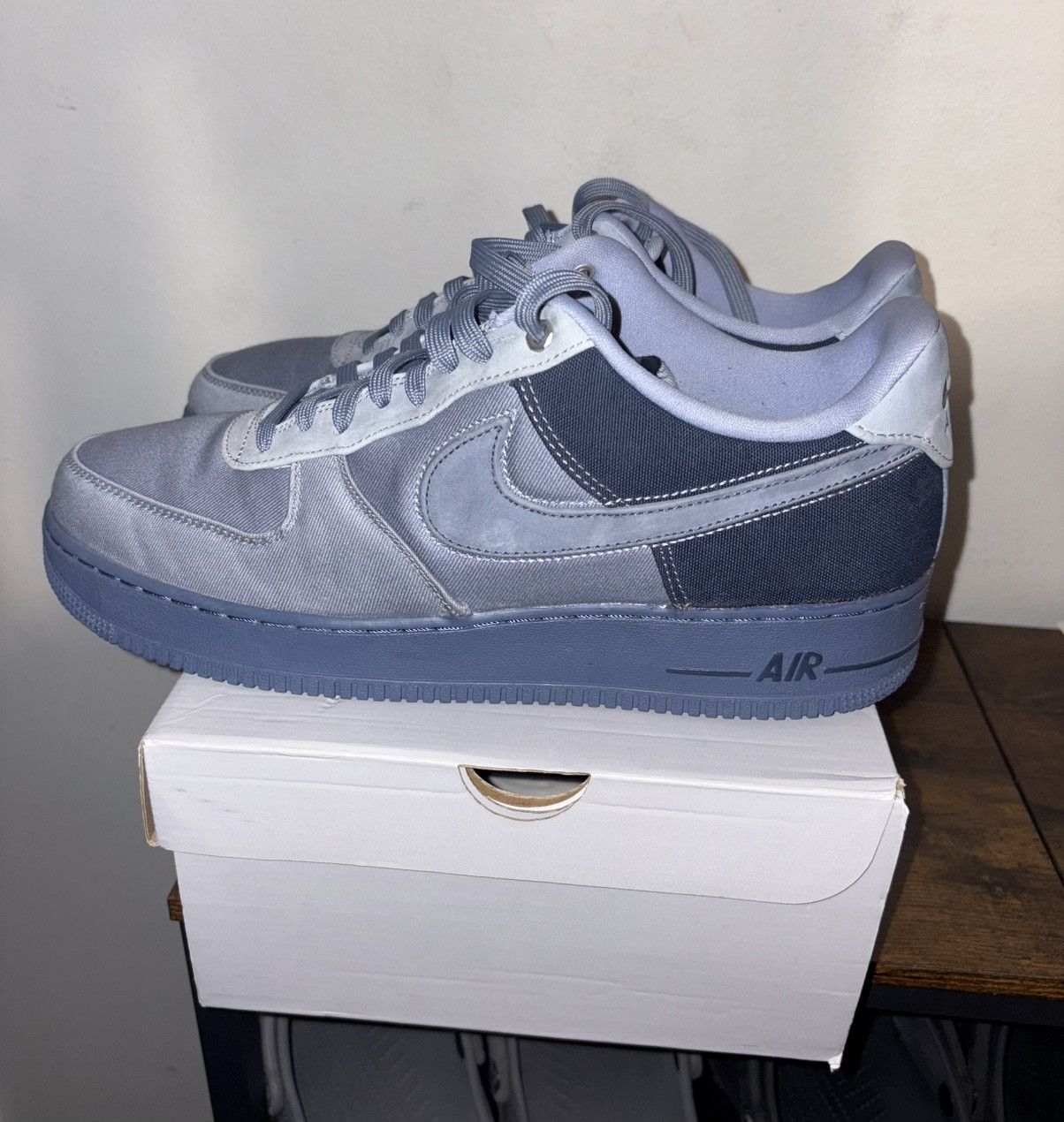 Nike Nike Air Force 1 Premium Ashen Slate Size US 13 / EU 46 - 2 Thumbnail