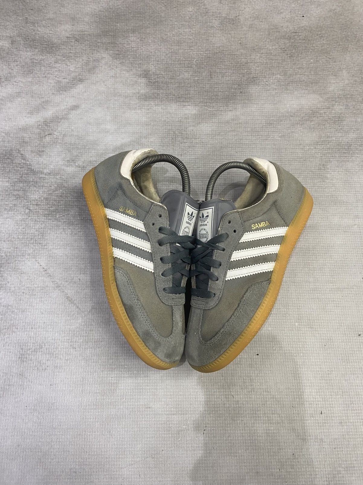 Adidas Adidas rare Samba OG 'Grey Bliss Orange Size US 5.5 / EU 38 - 2 Thumbnail