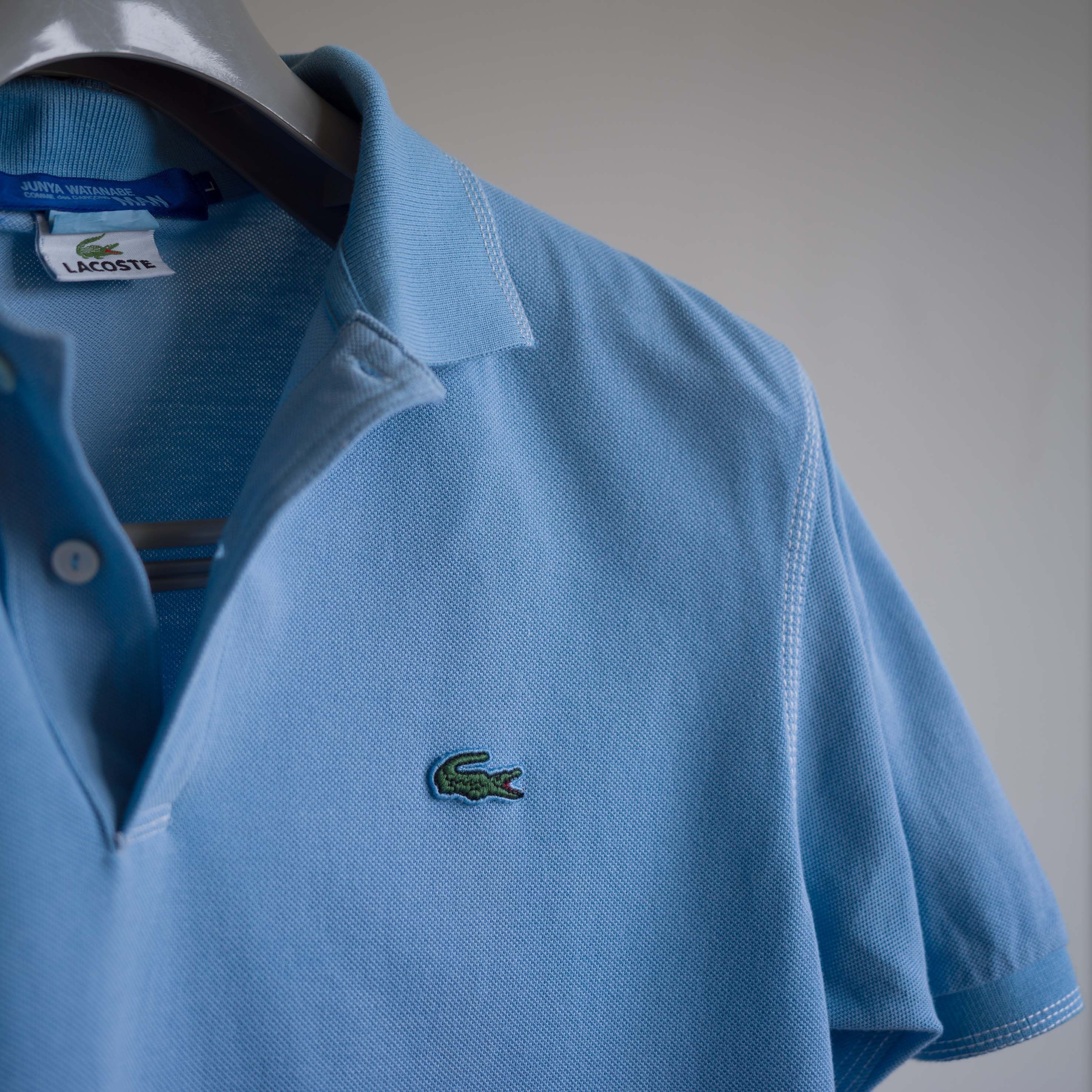 Junya Watanabe × Lacoste SS2006 JUNYA WATANABE MAN x LACOSTE RECONSTRUCTED POLO SHIRT Size US L / EU 52-54 / 3 - 5 Thumbnail