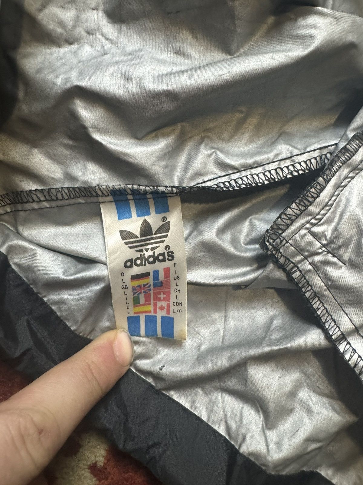 Adidas × Vintage Vintage Y2K Adidas Streetball Windbreaker Logo Track Jacket Size US L / EU 52-54 / 3 - 8 Thumbnail