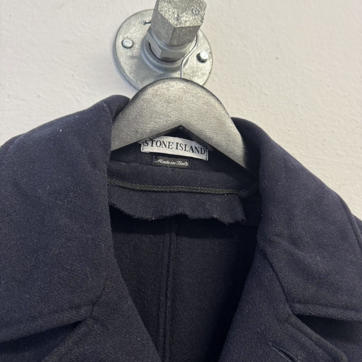 Stone Island STONE ISLAND AW1997 Green Edge Badge Safari Wool Coat Jacket Size US M / EU 48-50 / 2 - 3 Thumbnail