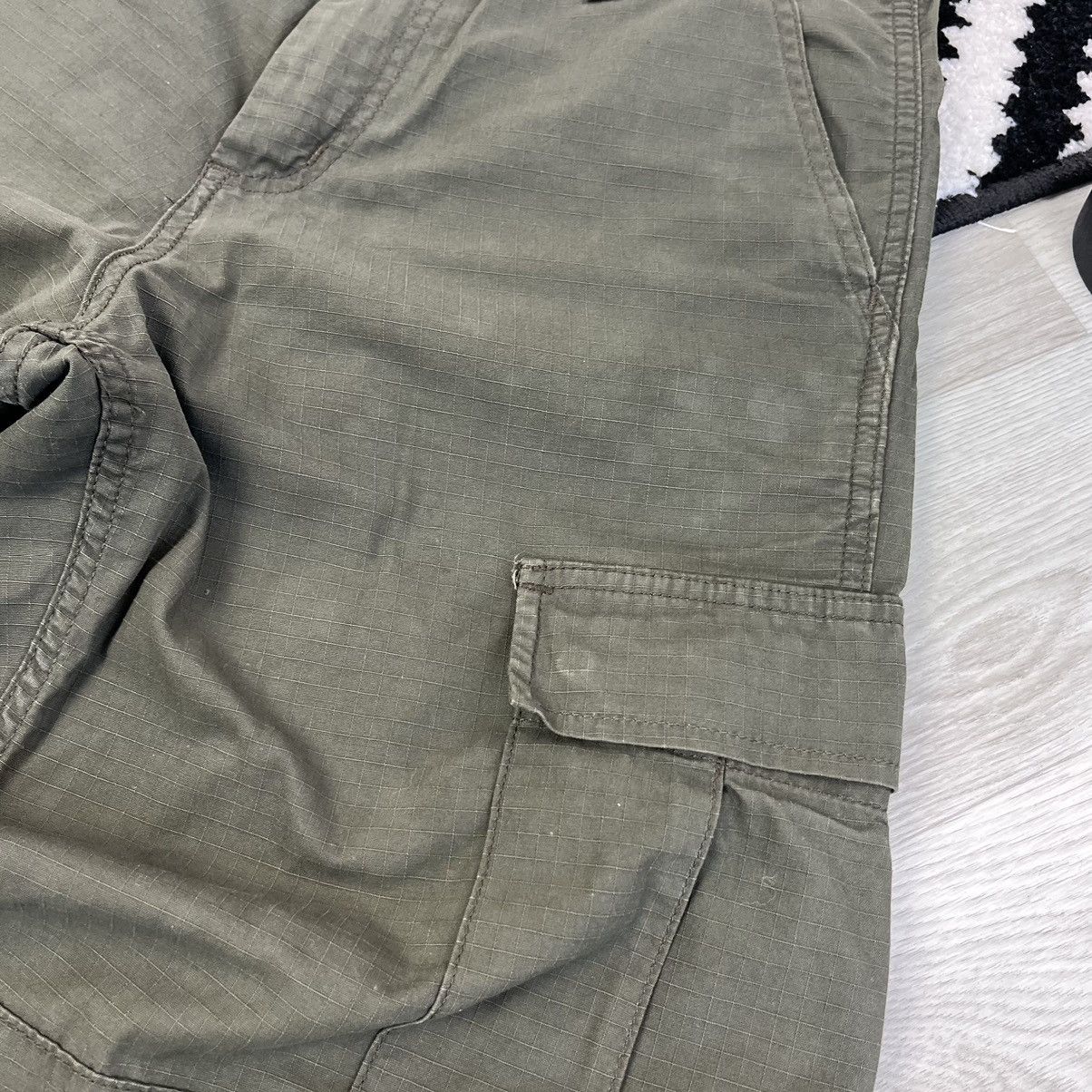 Carhartt VINTAGE CARHARTT REGULAR CARGO KHAKI PANTS 29x30 Size US 29 - 8 Thumbnail