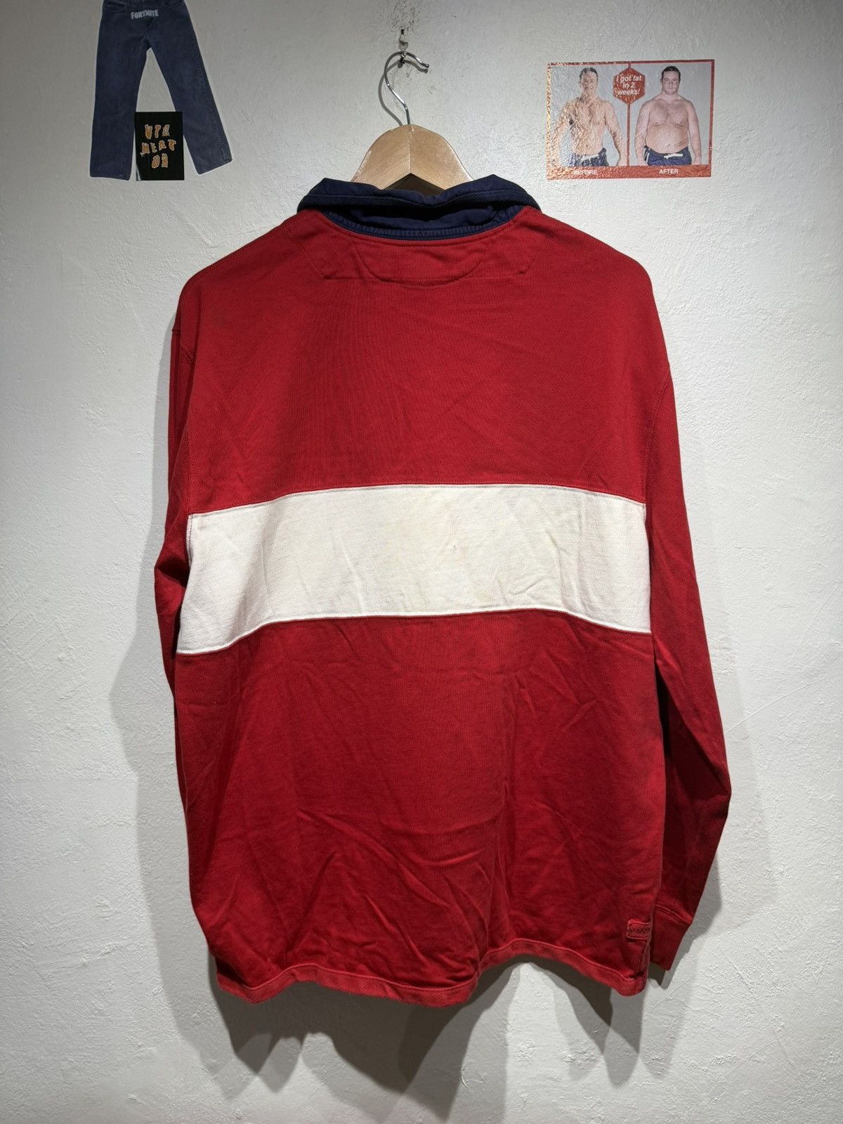 Polo Ralph Lauren Vintage Polo Ralph Lauren Rugby shirt Size US XL / EU 56 / 4 - 2 Thumbnail