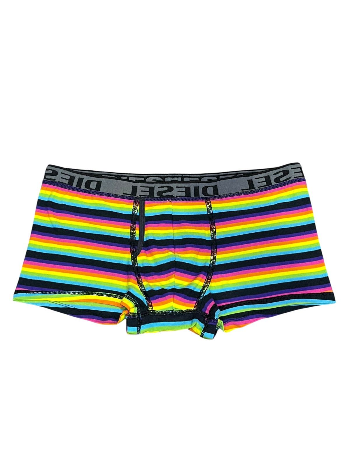 Diesel 🌈 DIESEL UNDERWEAR “Rainbow” Stripes Made In Bosnia Size US 30 / EU 46 - 5 Thumbnail