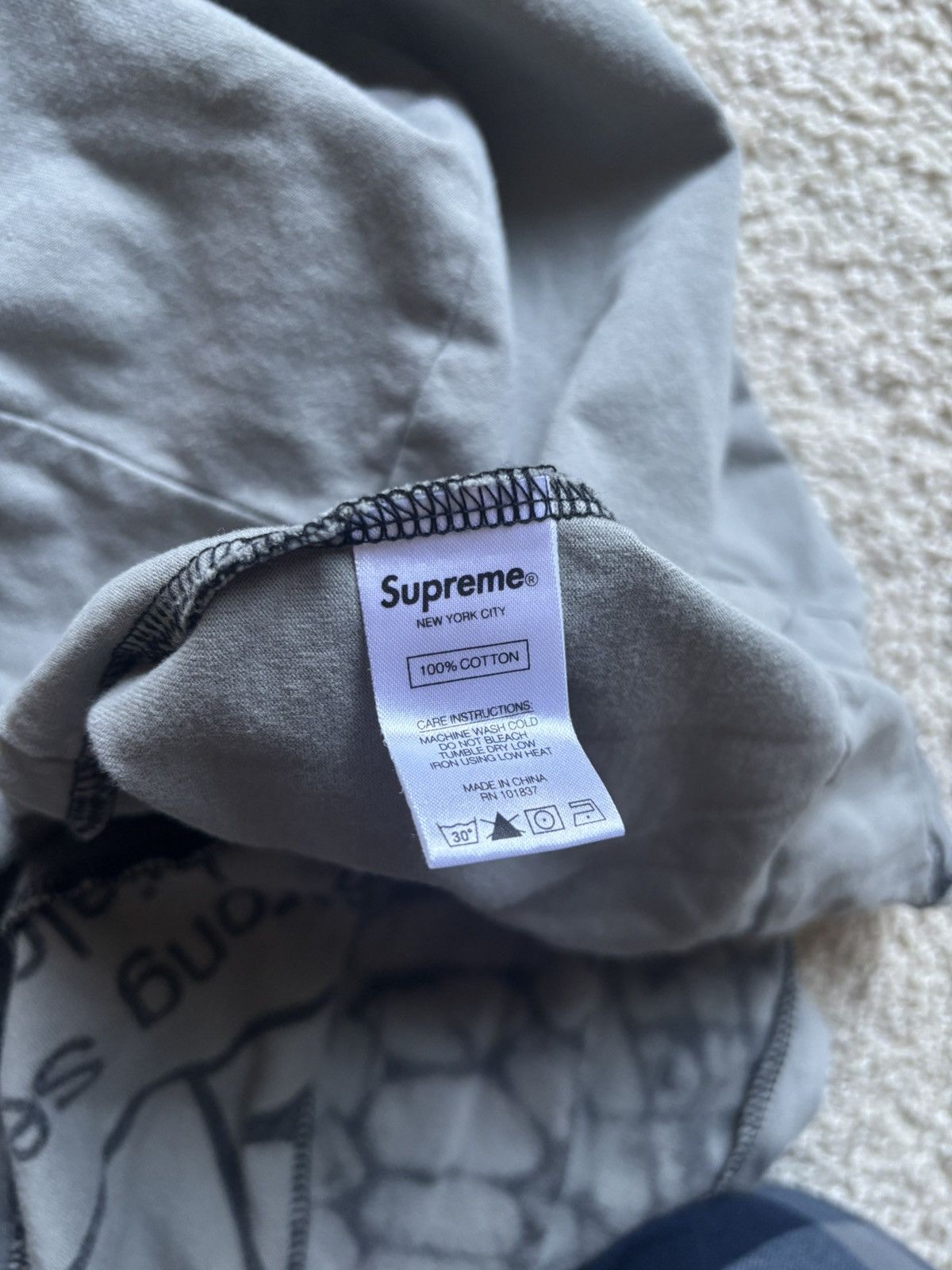 Supreme Supreme Mosaic Patchwork L/S T-shirt Size US M / EU 48-50 / 2 - 4 Thumbnail