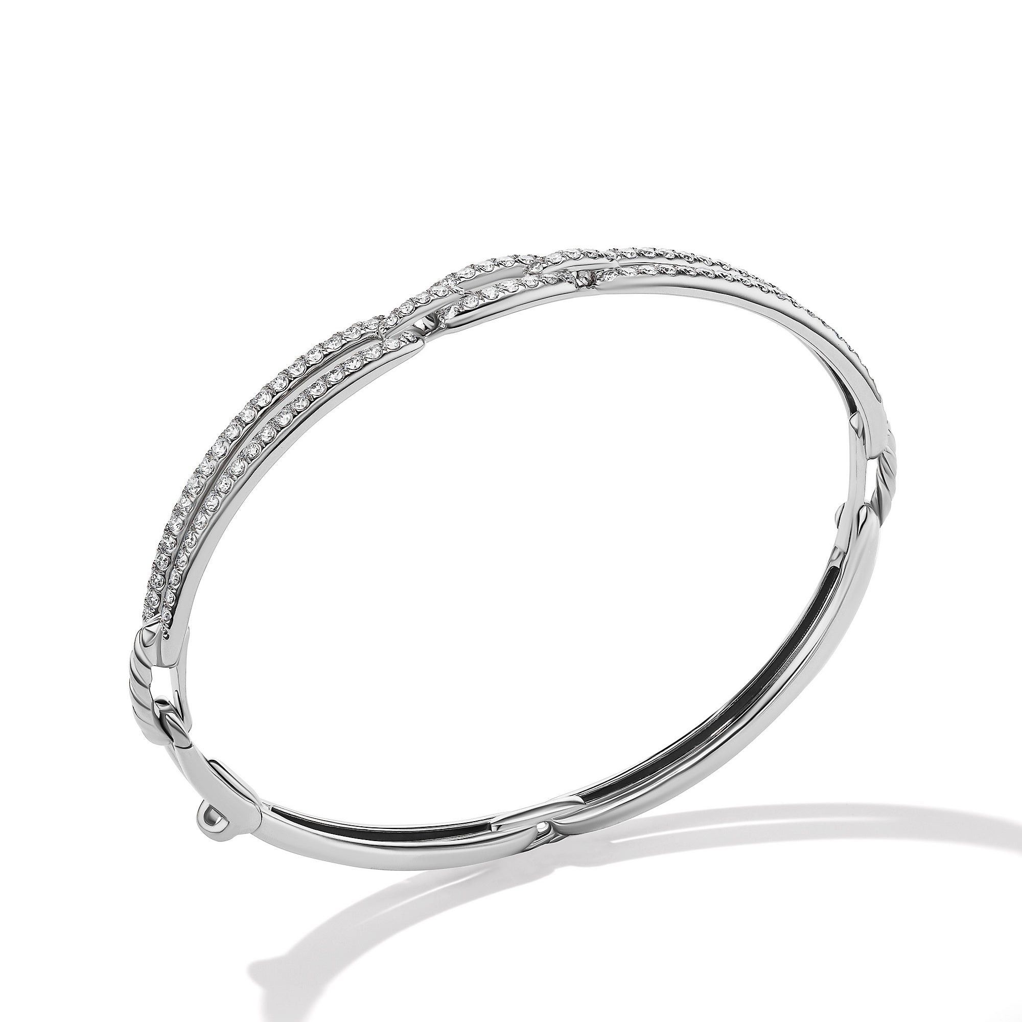 David Yurman o1w1db10325 B17111D Bracelet in 18K White Gold with Diamond Size ONE SIZE - 2 Thumbnail