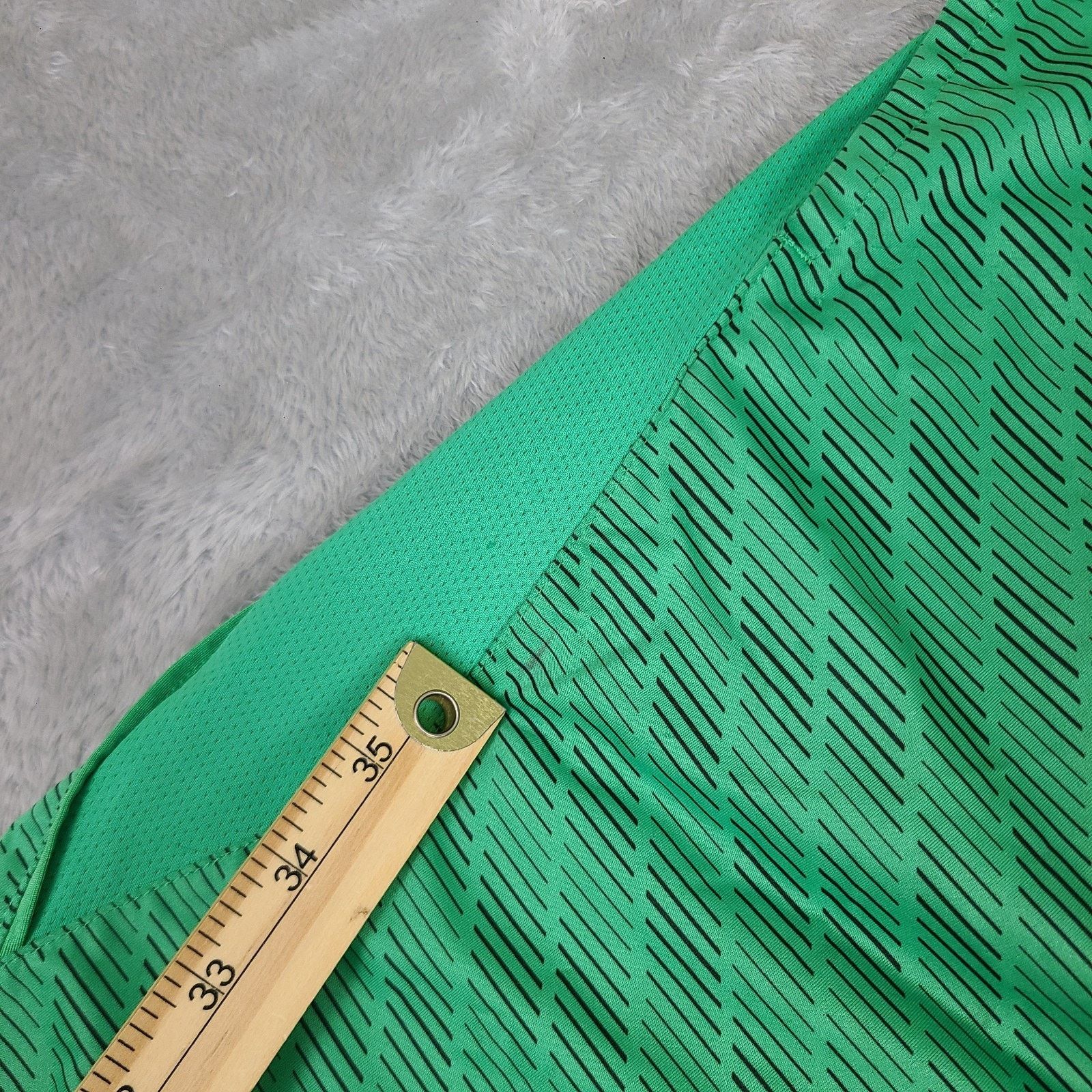 Nike Nike Basketball Shorts Green Dri-Fit Shorts Size X-Large Size US 38 / EU 54 - 4 Thumbnail