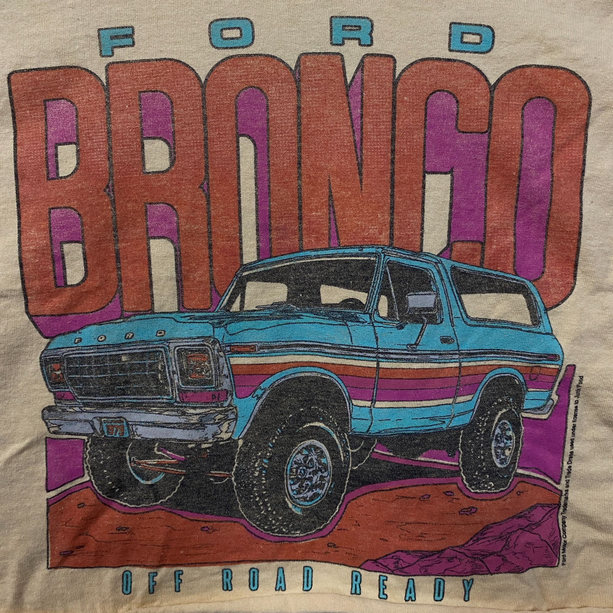 Junk Food Junk Food Clothing Women's Bronco Off Road Ready Flea Market Size XL / US 12-14 / IT 48-50 - 2 Thumbnail