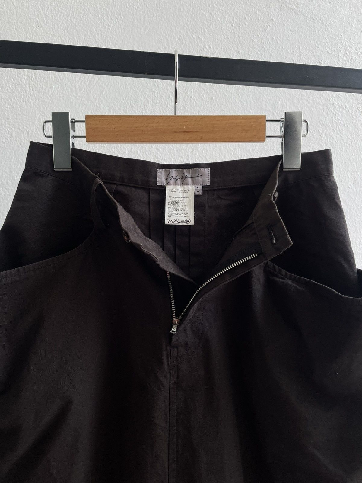 Yohji Yamamoto Vintage Yohji Yamamoto Pencil Pocket Skirts Size 26" / US 2 / IT 38 - 6 Thumbnail