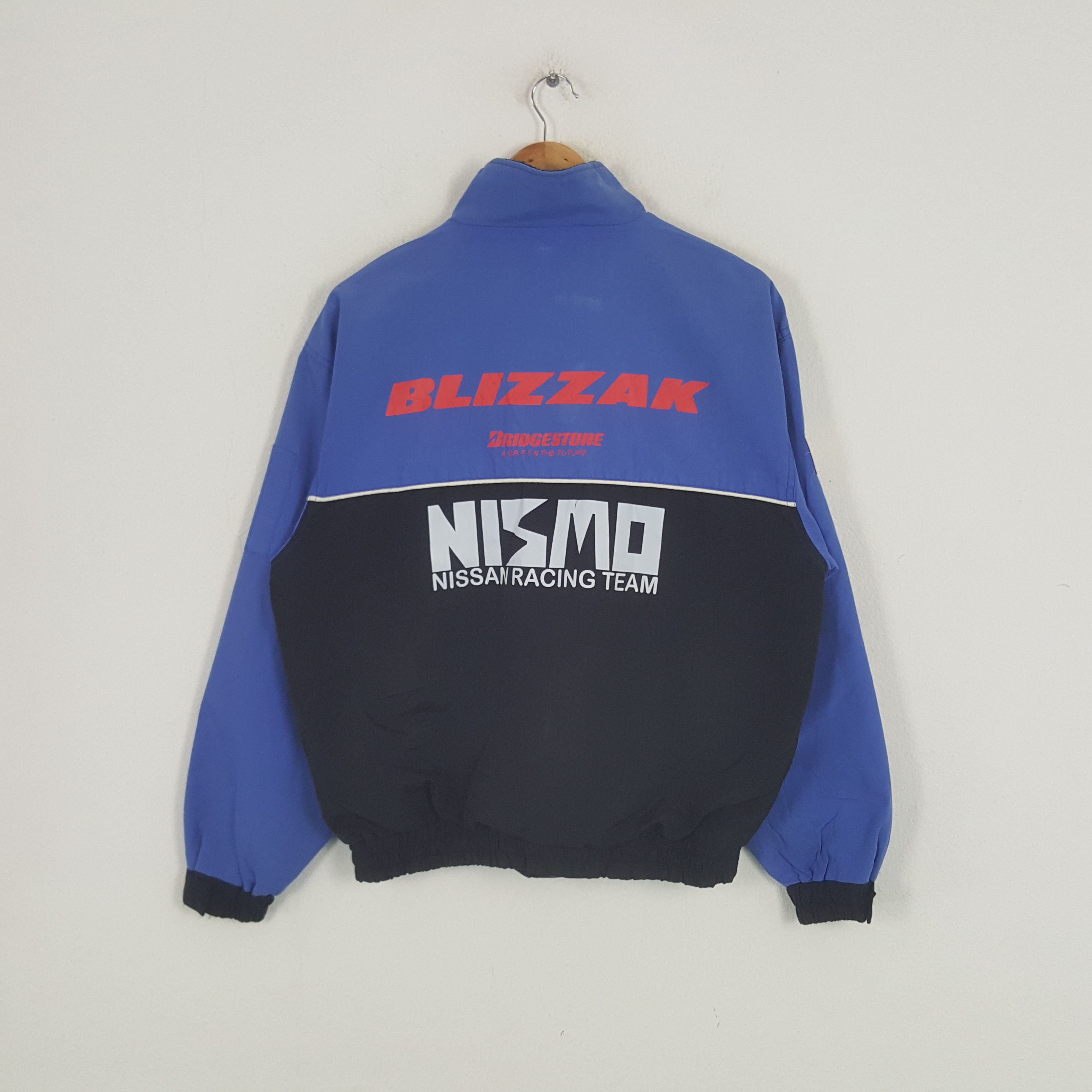 Japanese Brand Vintage Bridgestone Racing Nismo Nissan Japan Custom Jacket Size US L / EU 52-54 / 3 - 1 Thumbnail