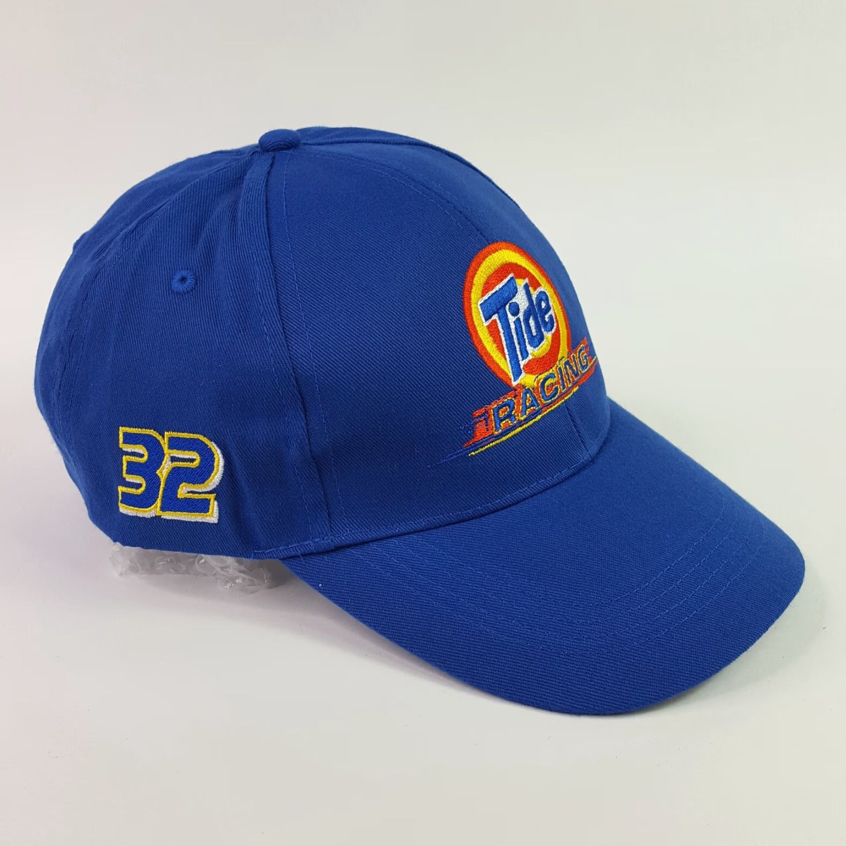 NASCAR VINTAGE Tide Racing NASCAR Snapback Adjustable Twill Blue Hat Baseball Cap Size ONE SIZE - 5 Thumbnail