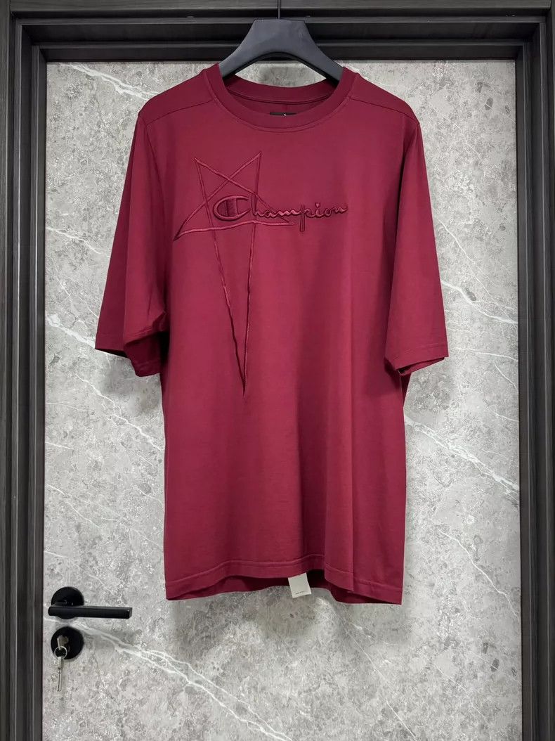 Rick Owens rick owens champion short sleeves 2504-Nextarrow Size US L / EU 52-54 / 3 - 1 Thumbnail