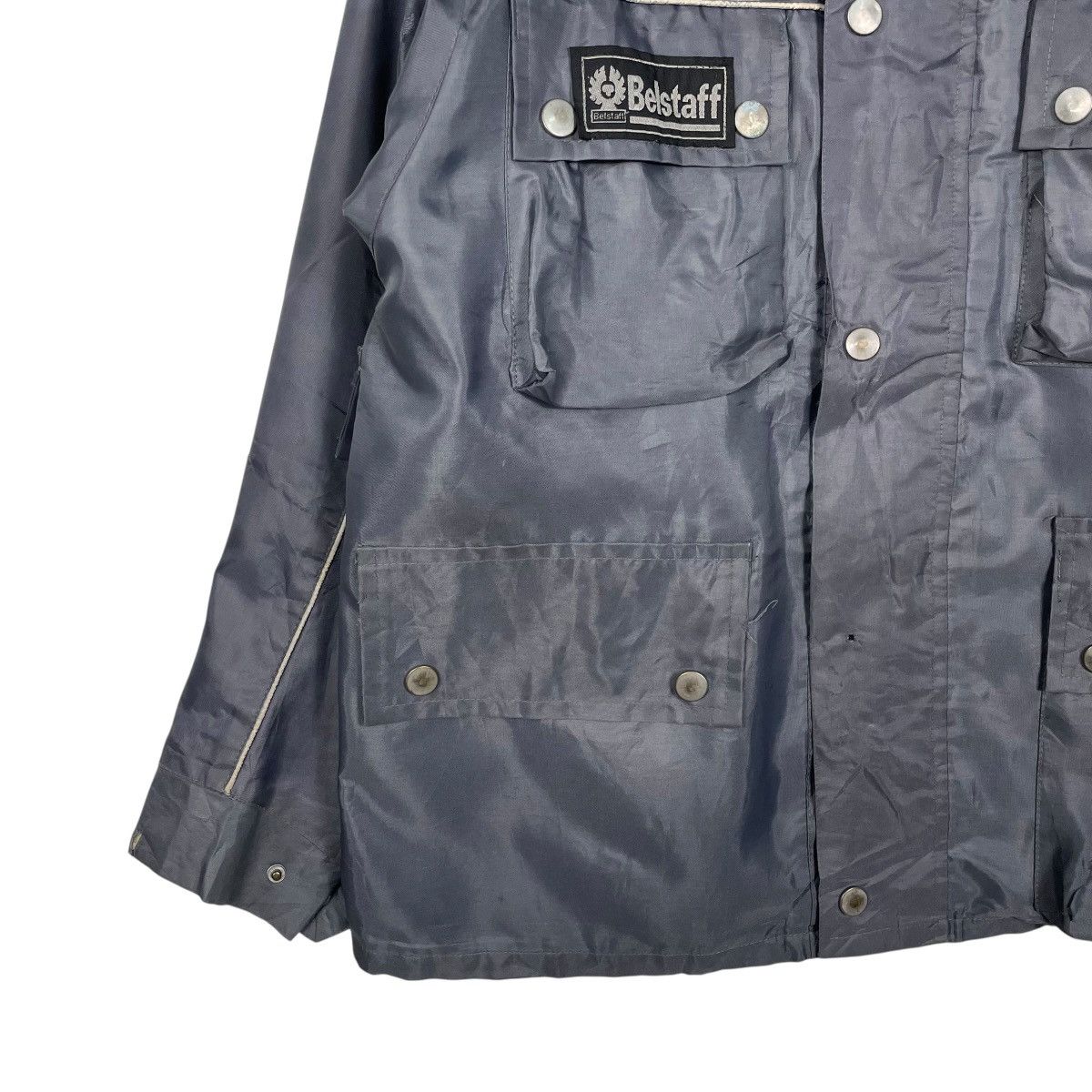 Belstaff Belstaff Trialmaster Nylon Motorcycle Jacket Size US L / EU 52-54 / 3 - 3 Thumbnail