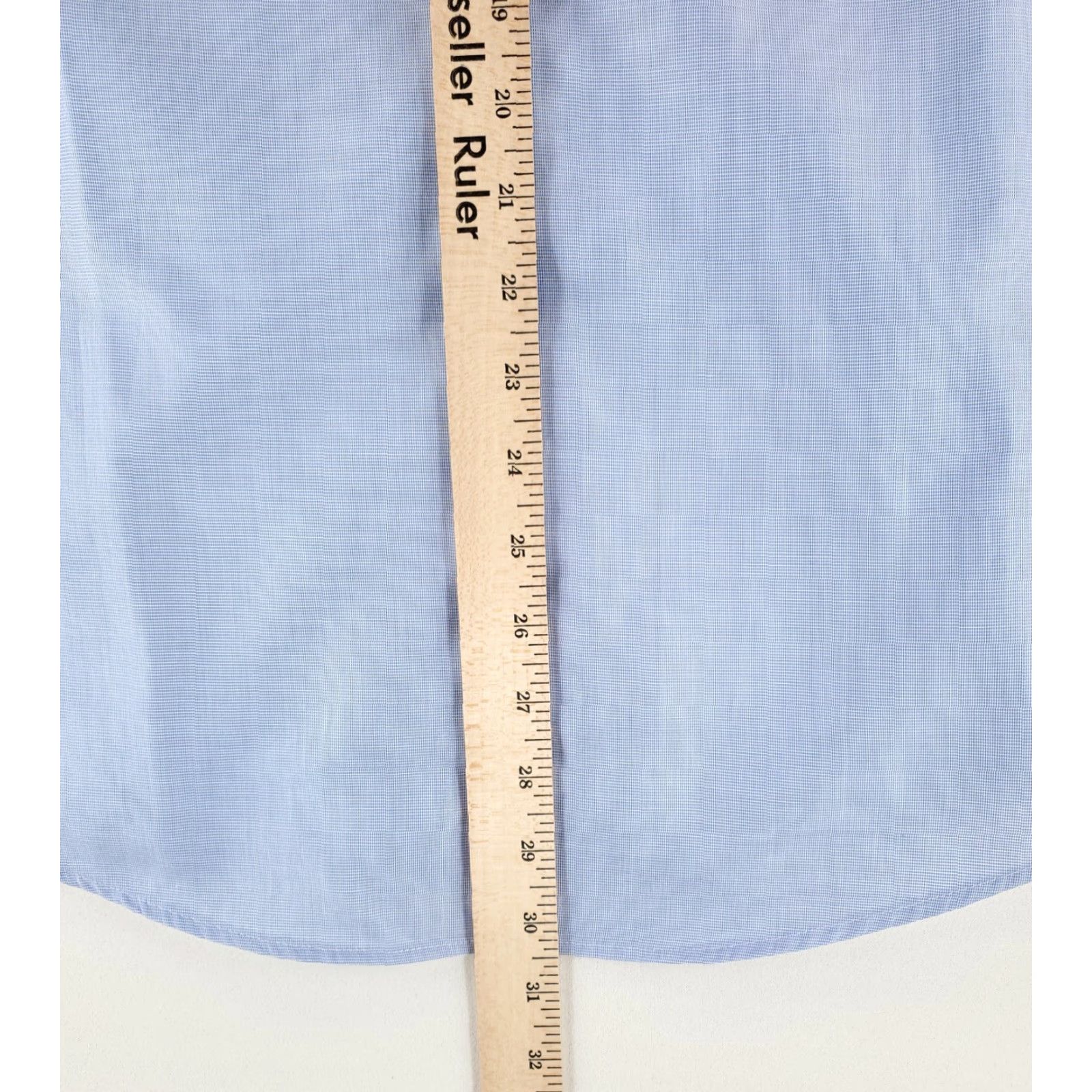 Suitsupply Suitsupply Dress Shirt Blue Mens 39/15.5 Egyptian Cotton Button Up Long Sleeve M Regular Shirt Mens Size 40R - 7 Thumbnail