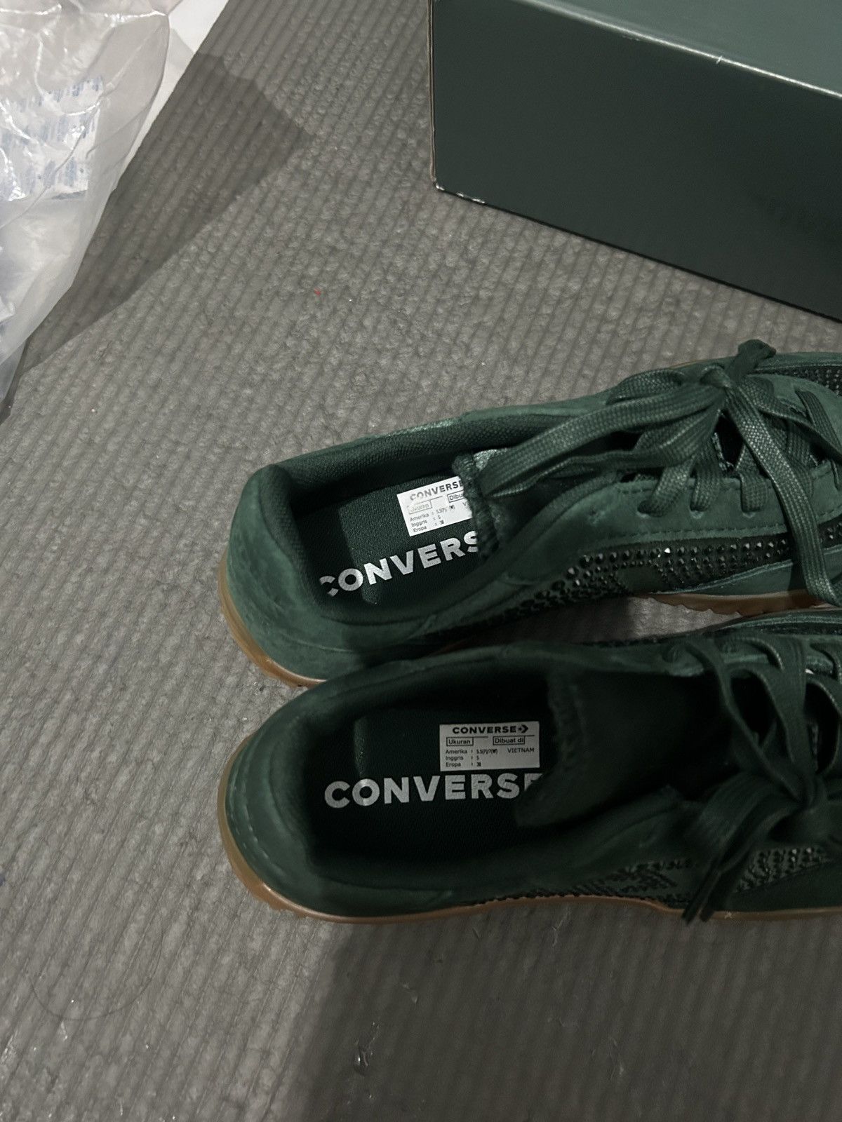 Converse converse x swarovski run star trainer deep emerald Size US 5.5 / IT 35.5 - 5 Thumbnail