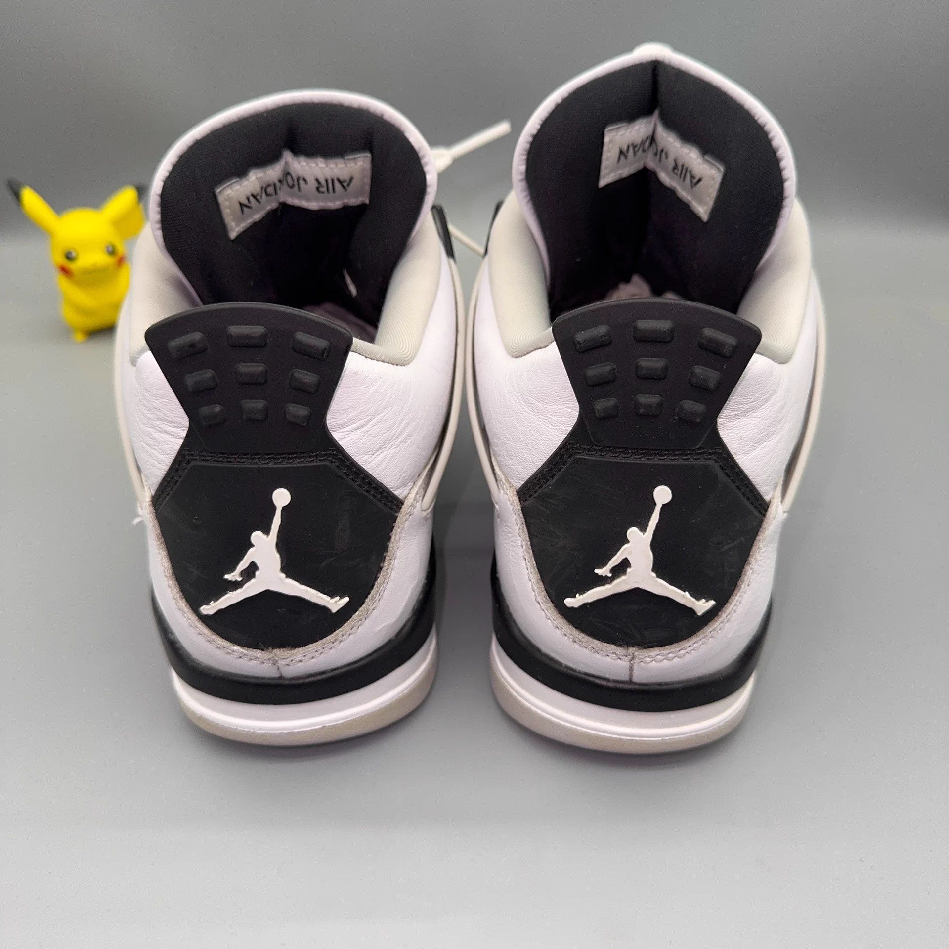 Nike Jordan AJ4 White Cement 42 Size US 9 / EU 42 - 3 Thumbnail