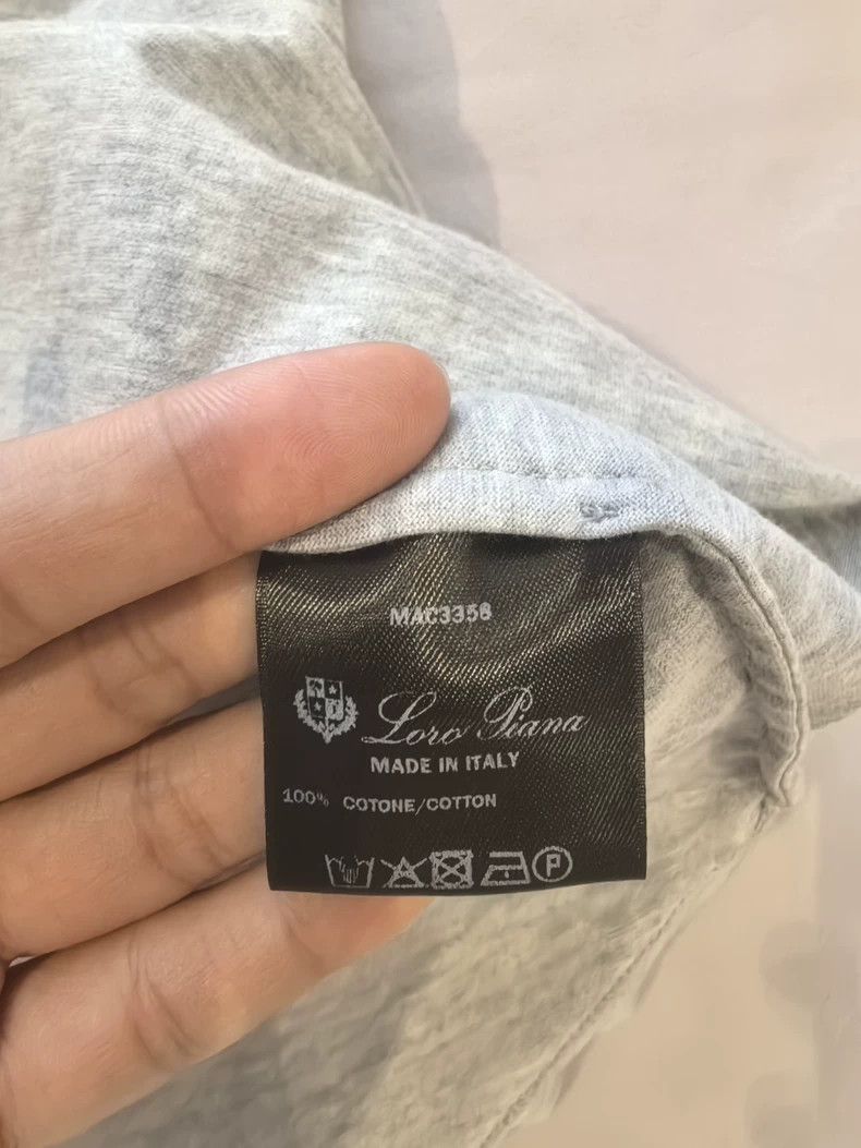 LORO PIANA 100% cotton T-shirt