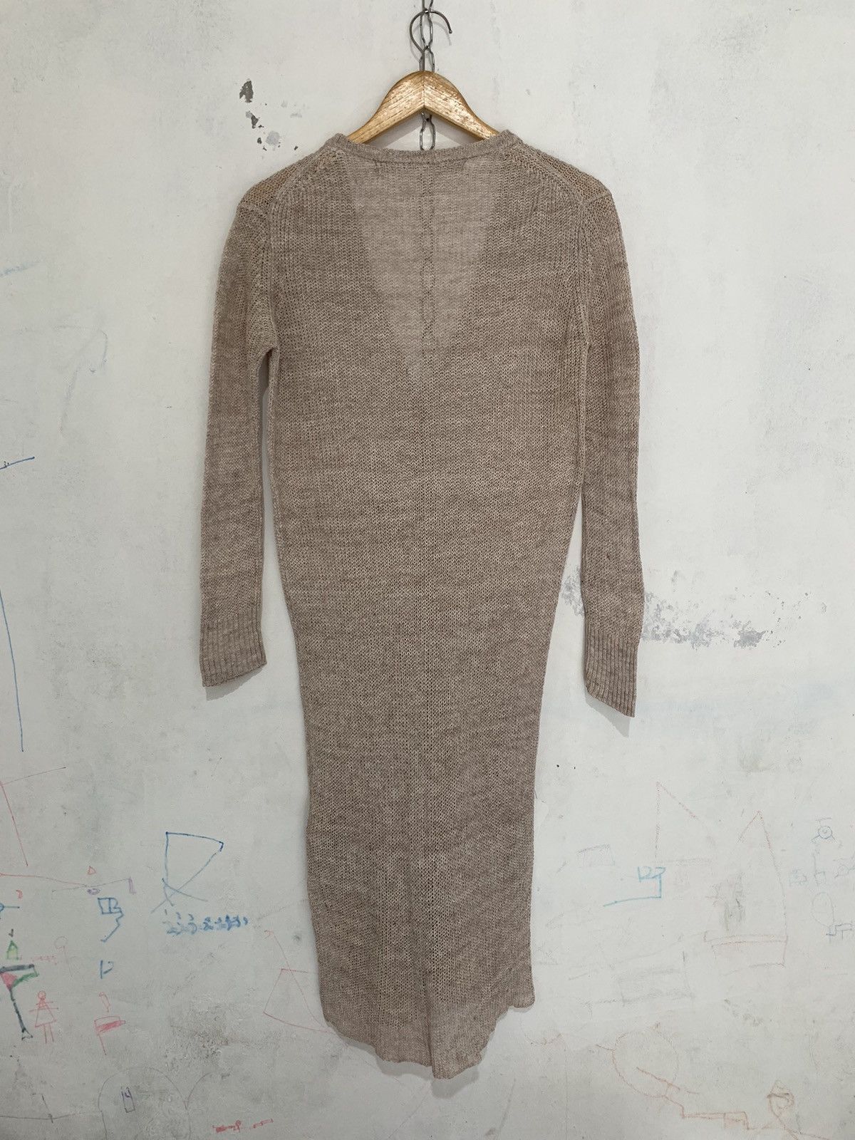 14th Addiction × If Six Was Nine × Japanese Brand GOA linen long knit cardigan Size S / US 4 / IT 40 - 2 Thumbnail