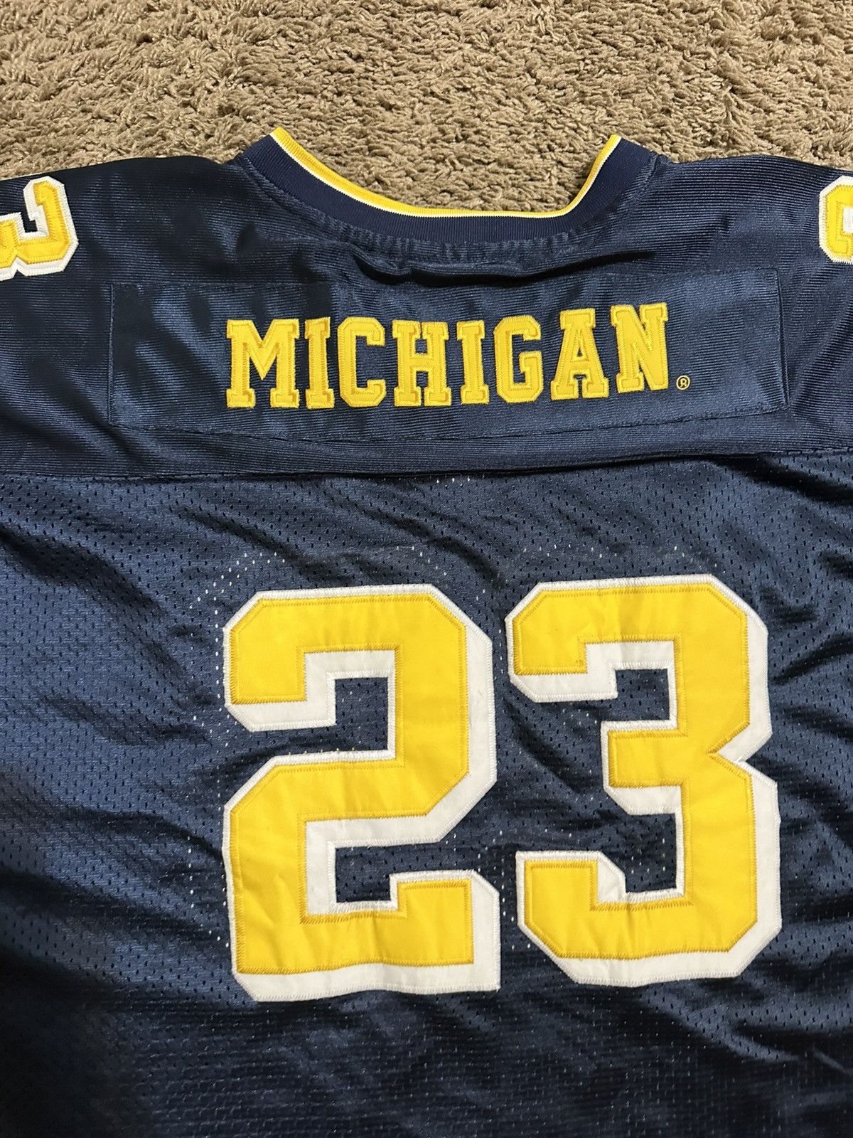 NCAA × Vintage Vintage NCAA Michigan Wolverines jersey 90s size 2XL Size US XXL / EU 58 / 5 - 2 Thumbnail