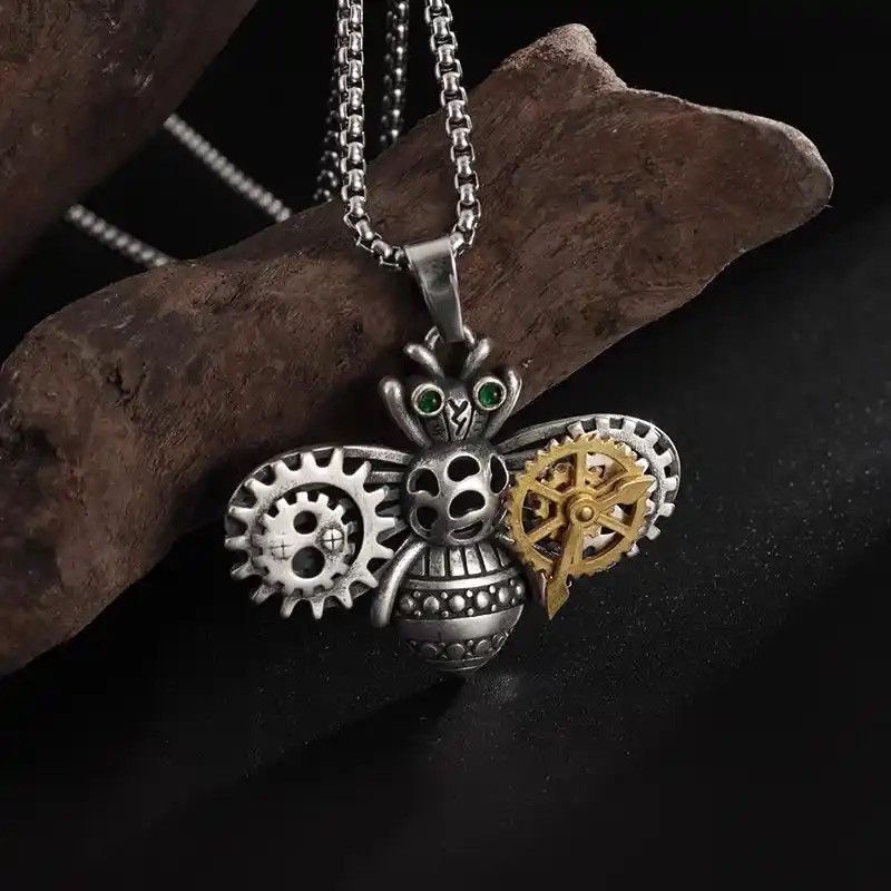 Jewelry × Vintage Vintage Steampunk Necklace Size ONE SIZE - 3 Thumbnail