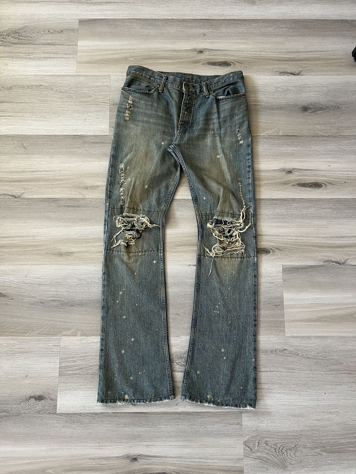 image of If Six Was Nine Ifsixwasnine Mudmax Maniac Corp Jeans in Denim, Men's (Size 33)