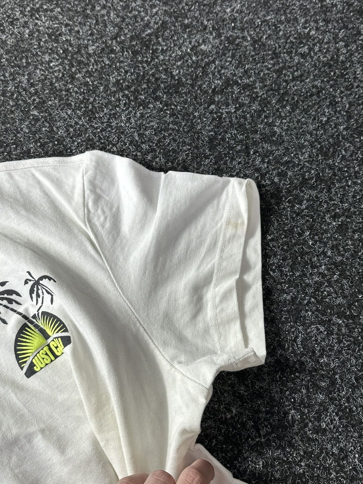 Just Cavalli × Roberto Cavalli 🚨JUST CAVALLI BEACHWEAR ROBERTO RARE TREE DESIGN POLO SHIRT Size US M / EU 48-50 / 2 - 7 Thumbnail