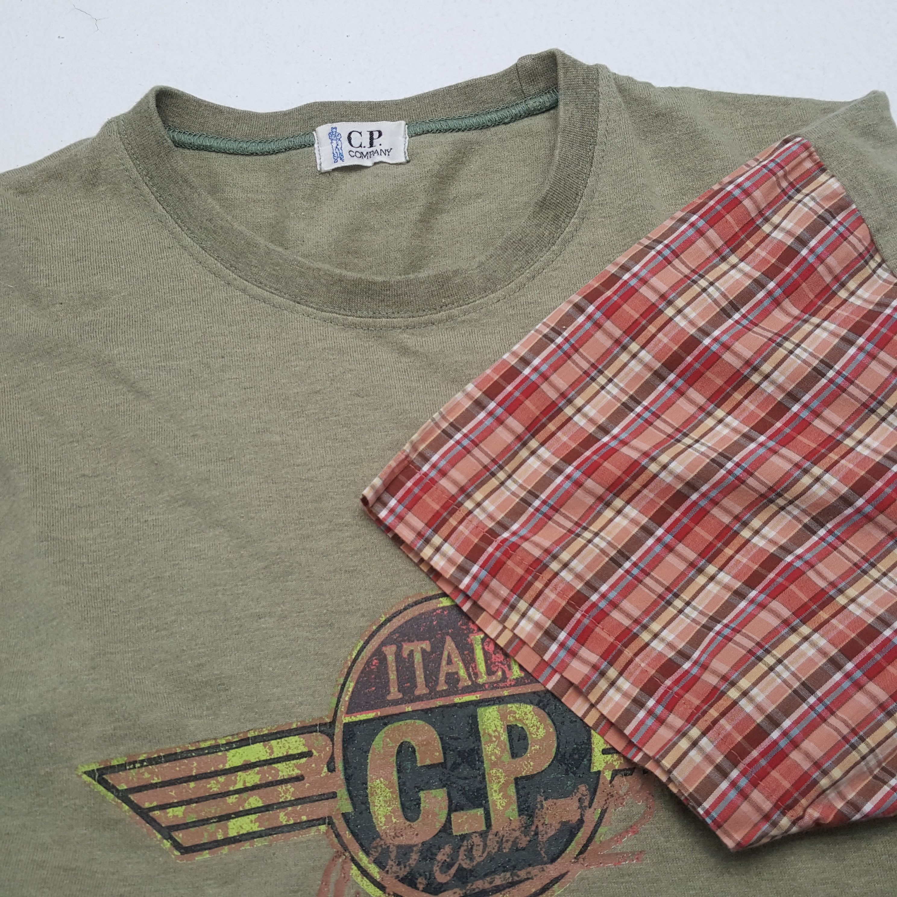 C.P. Company × Vintage C.P COMPANY Center Design Rare Style Tshirt Size US M / EU 48-50 / 2 - 5 Thumbnail