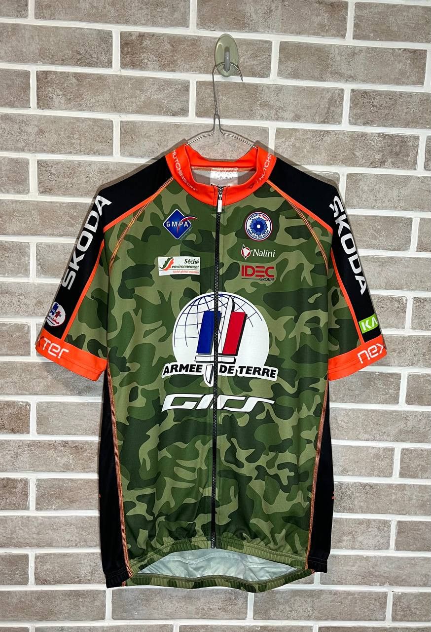 Other Nalini Cycling Jersey ShortSleeve Riding army de terre armee Size US XL / EU 56 / 4 - 1 Thumbnail