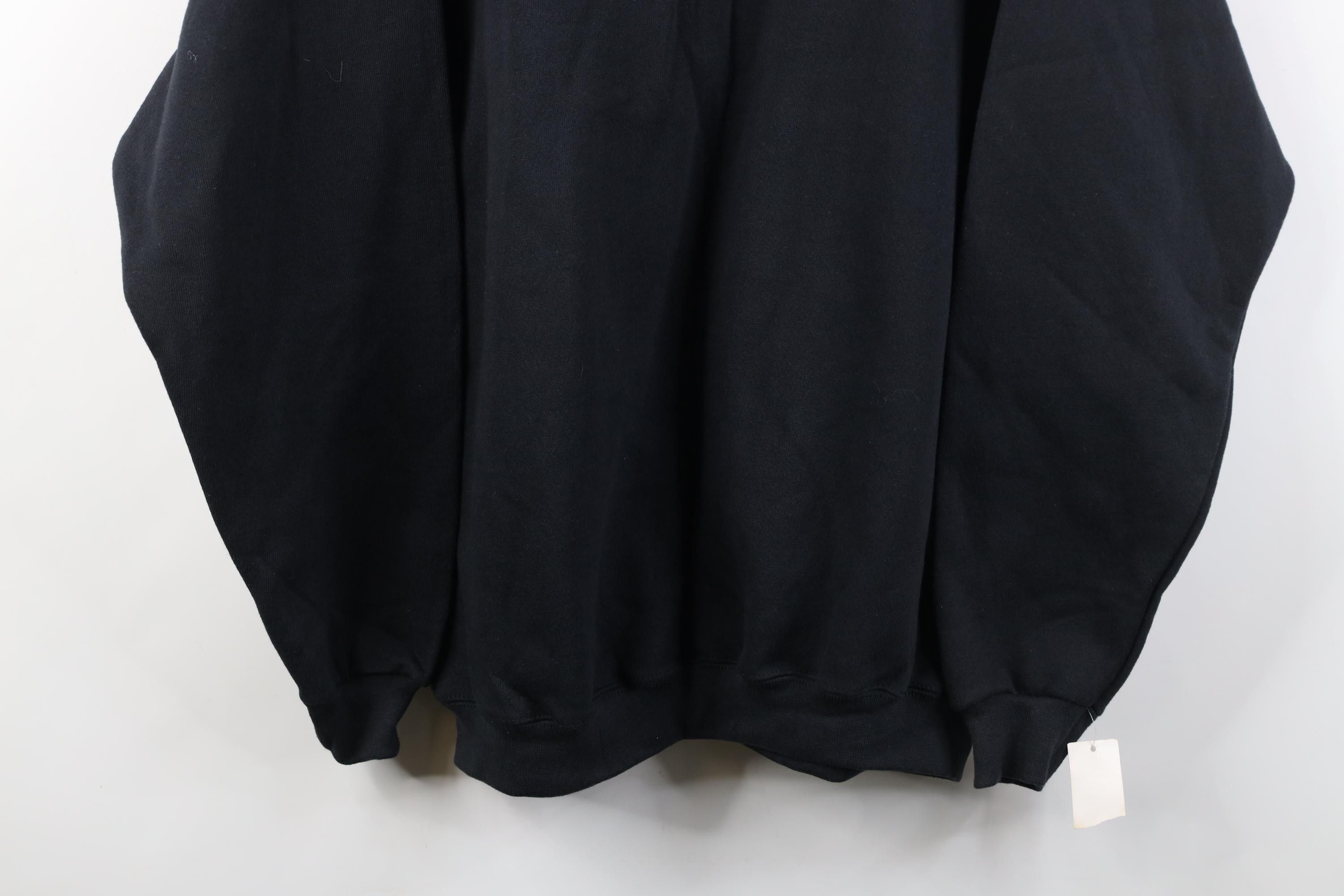 Vintage Deadstock Vintage 90s Streetwear Turtleneck Sweatshirt USA Size US L / EU 52-54 / 3 - 3 Thumbnail