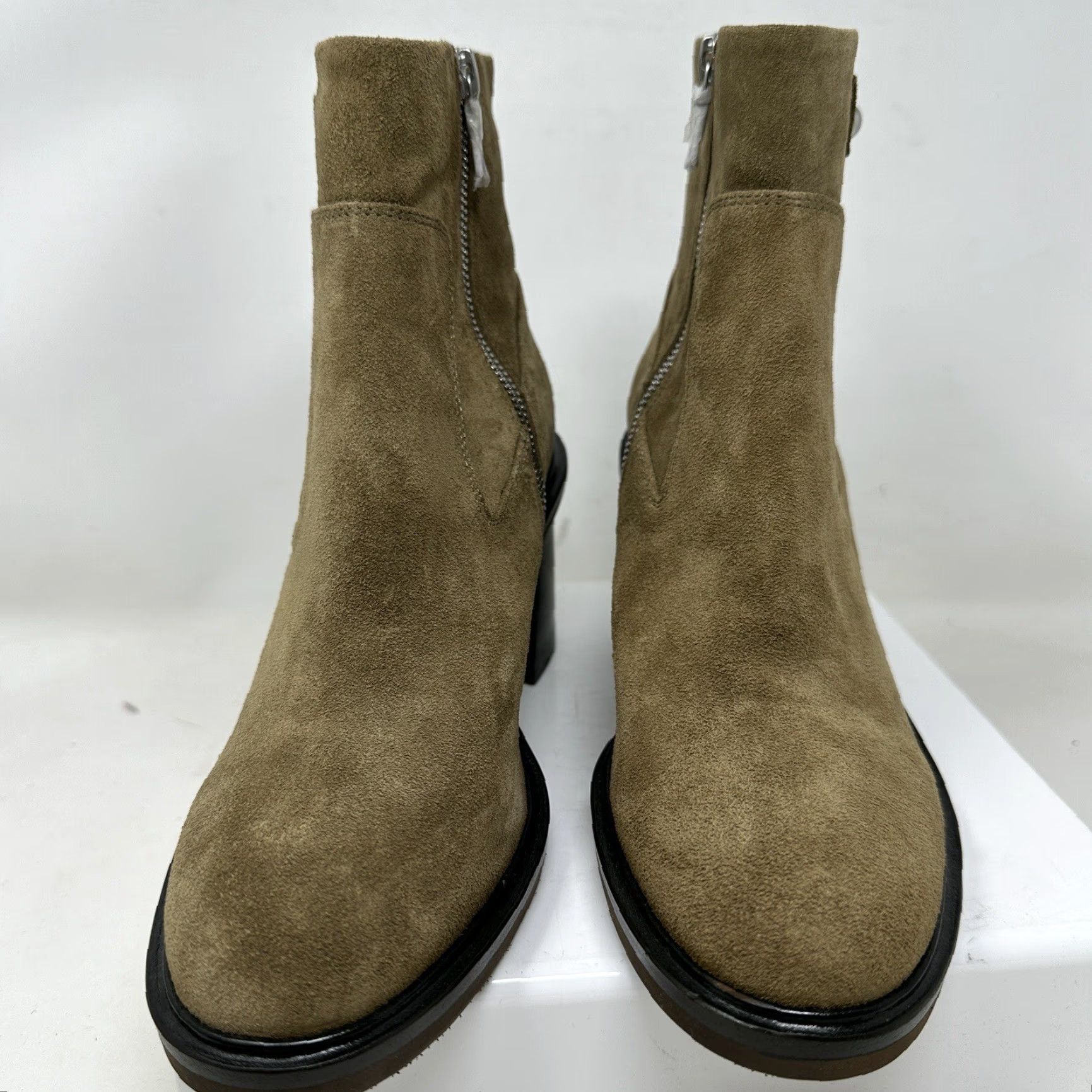 Rag & Bone VINTAGE Rag & Bone Soren Boot Women’s Ankle Bootie High Heel Leather Suede 7 Beige Fall Winter Size US 7 / IT 37 - 2 Thumbnail