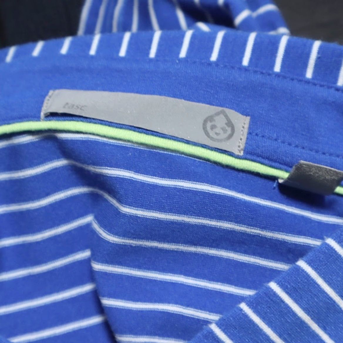 Vintage Tasc Performance Stretch Modal Striped Polo Shirt Blue Men's L Shirt Size US L / EU 52-54 / 3 - 5 Thumbnail